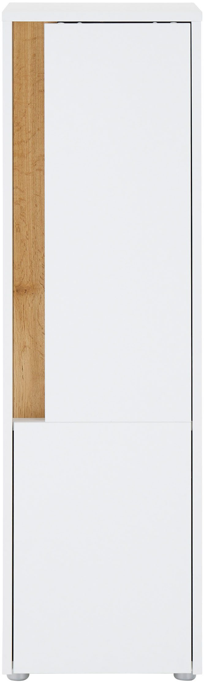 INOSIGN Halfhoge kast CITY/GIRON, badkamerkast met grepen, hoge kast in tijdloos ontwerp