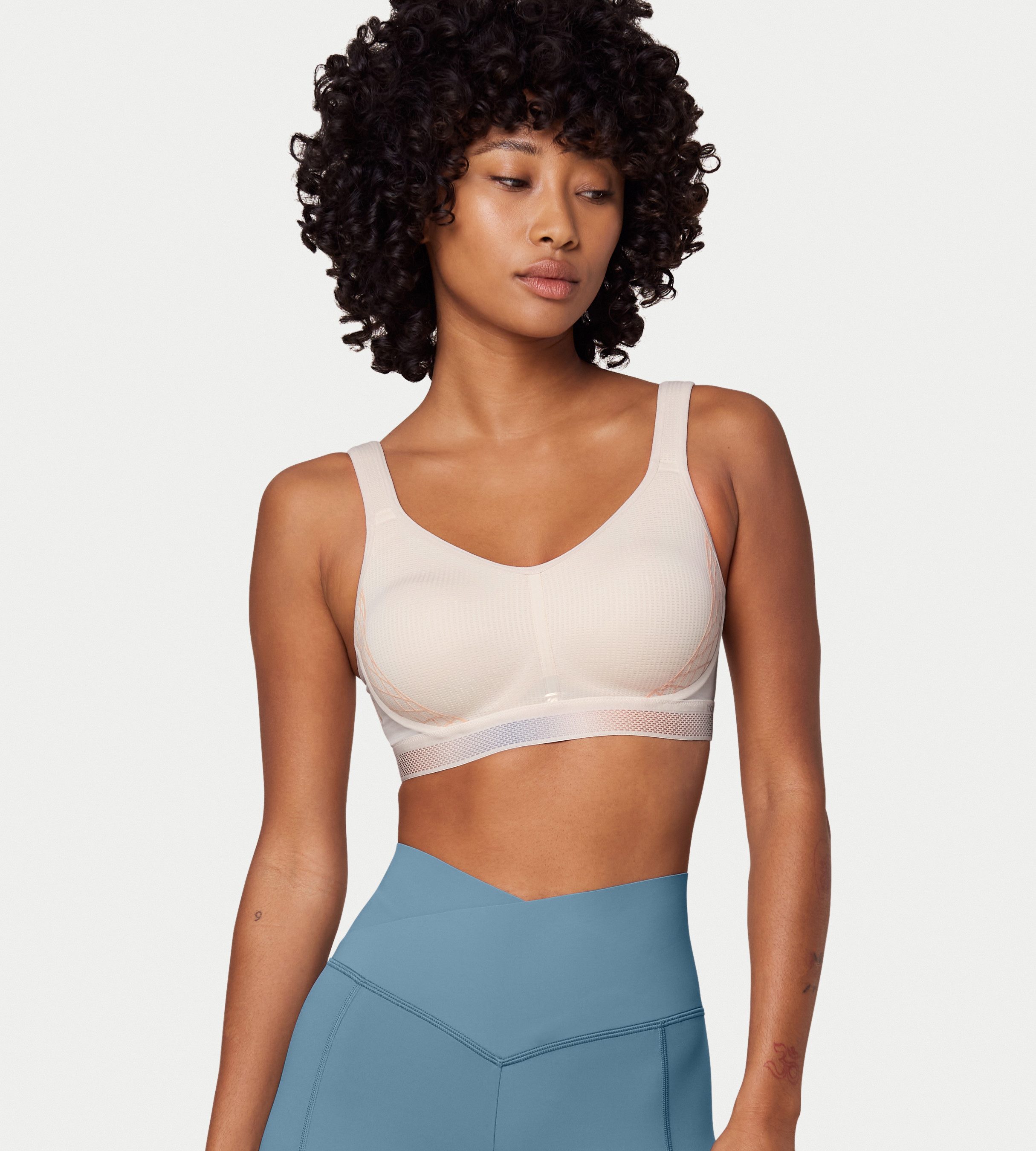triaction by Triumph Sport-bh Triaction Cardio Flow P EX dames sport bh's maat 70 D bruin
