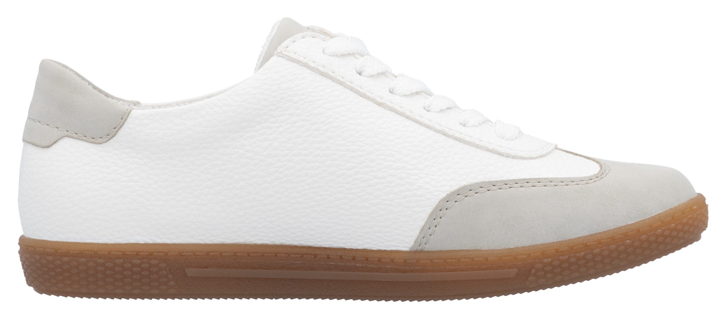 Rieker Sneakers , lage schoen, vrijetijdsschoen, veterschoen met ritssluiting