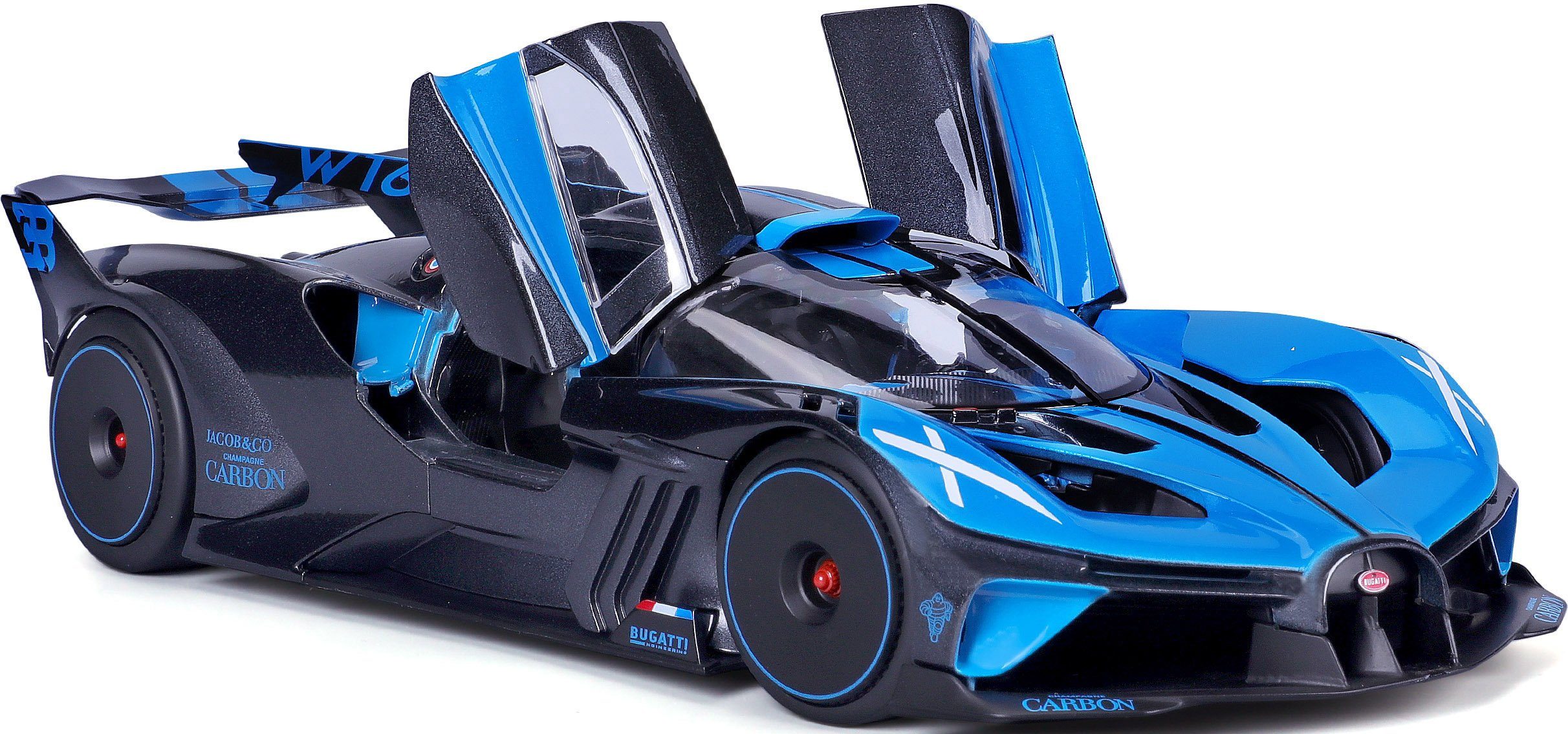Bburago Auto op schaal Bugatti Bolide, blauw