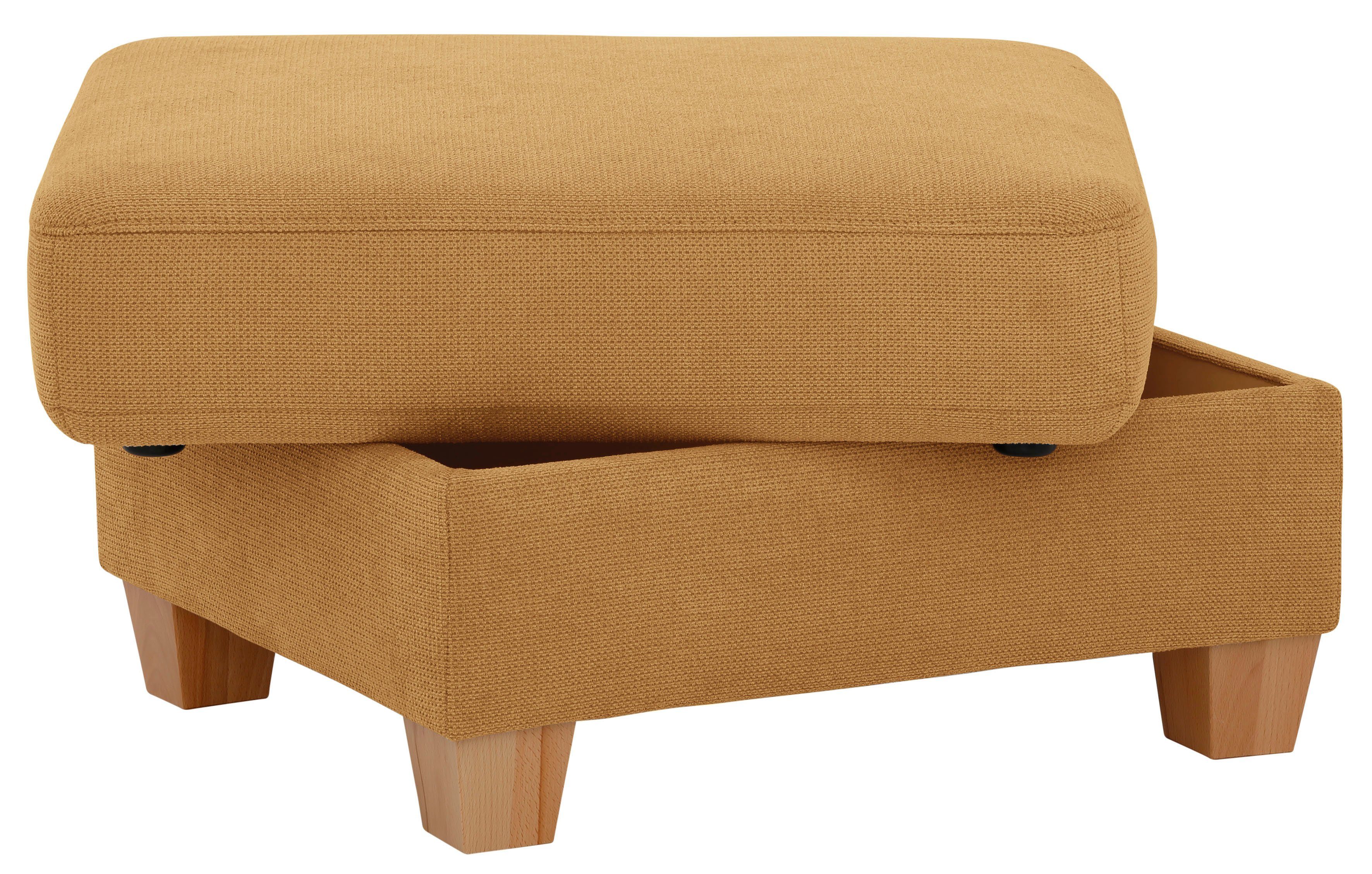 Home affaire Hocker Dalia met bergruimte, binnenveringsinterieur passend bij de "dalia"-serie