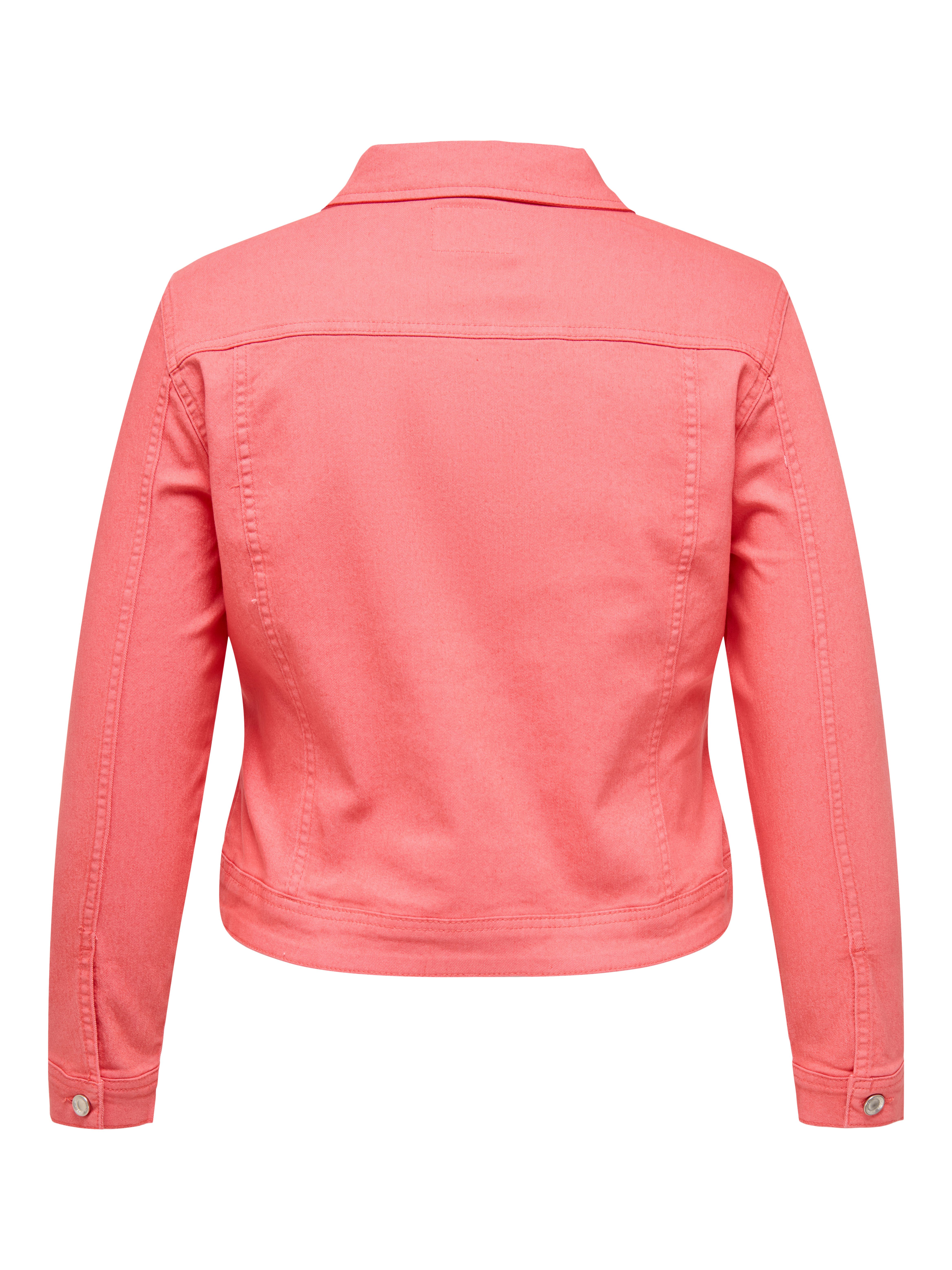 ONLY CARMAKOMA Jeansjack CARWESPA COLOUR DENIM JACKET DNM