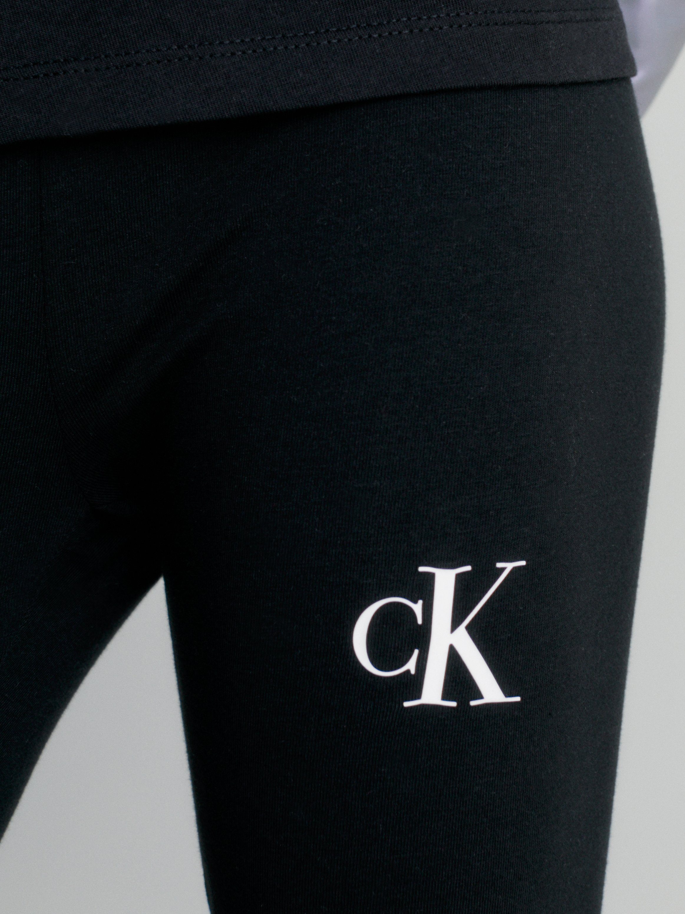 Calvin Klein Legging CK LOGO LEGGING voor kinderen tot 16 jaar