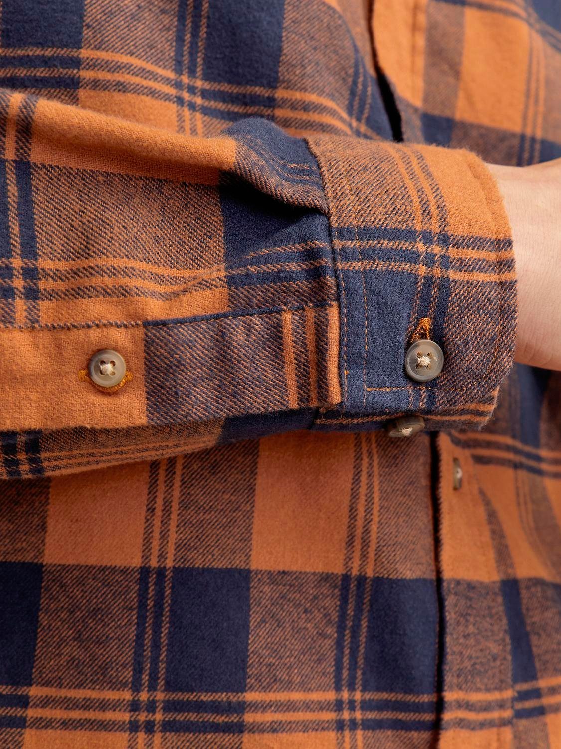 Jack & Jones Overhemd met lange mouwen JJJOSHUA FALL BUFFALO SHIRT LS