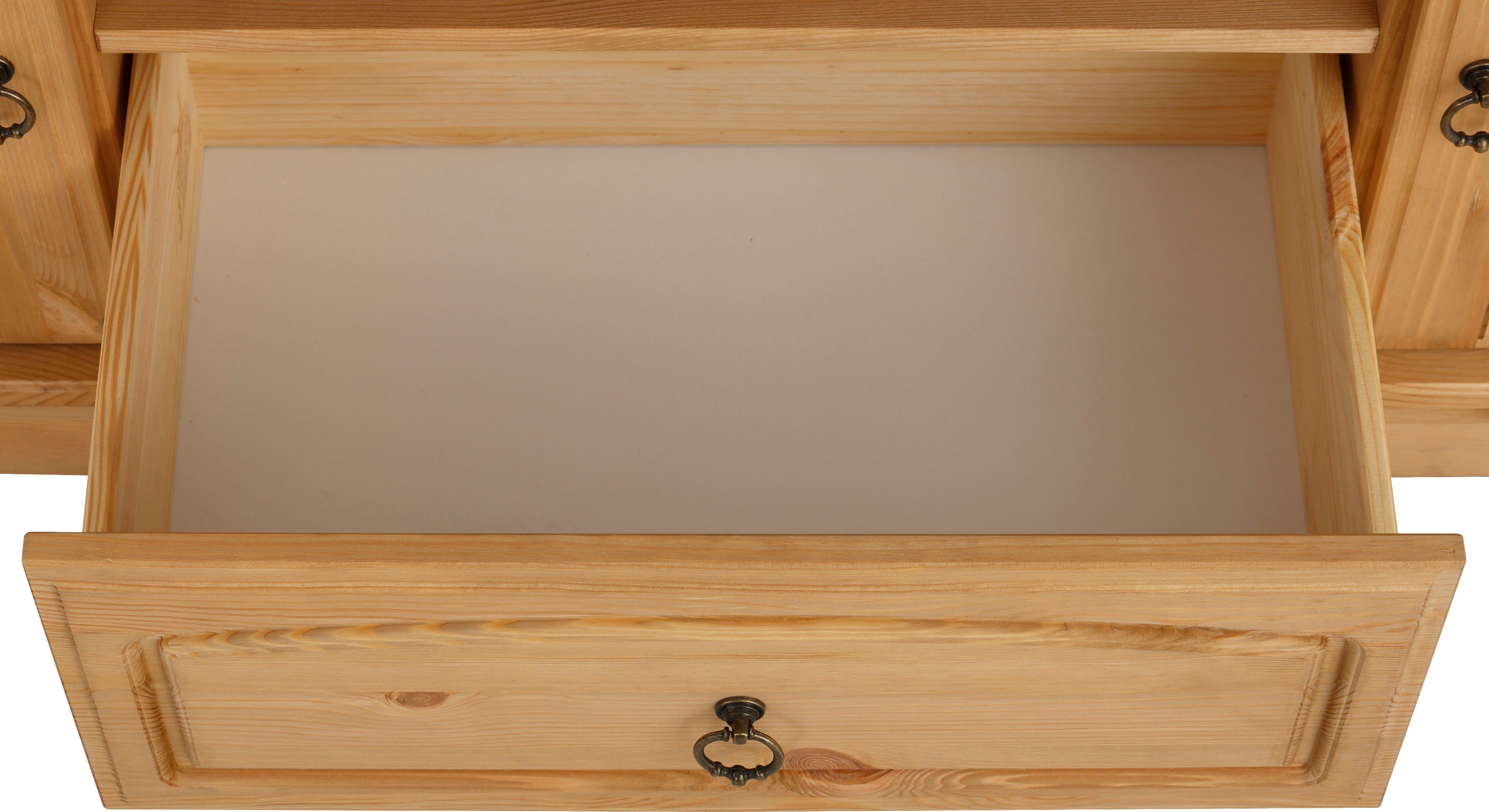 Home affaire Tv-meubel ANNA Breedte 140 cm, 2 deuren, met 1 lade, van massief grenen, FSC®