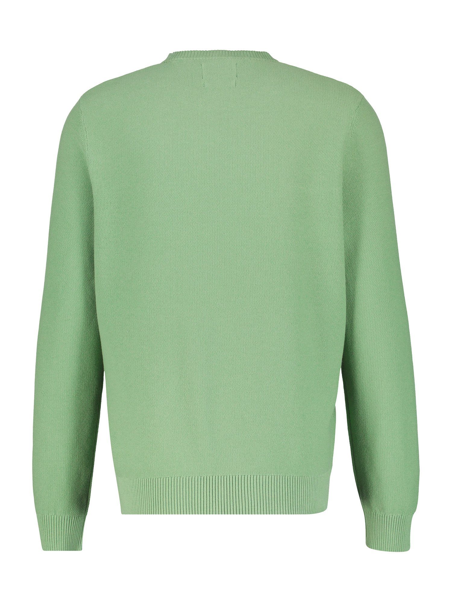 Lerros Gebreide trui LERROS ronde hals gebreide pullover