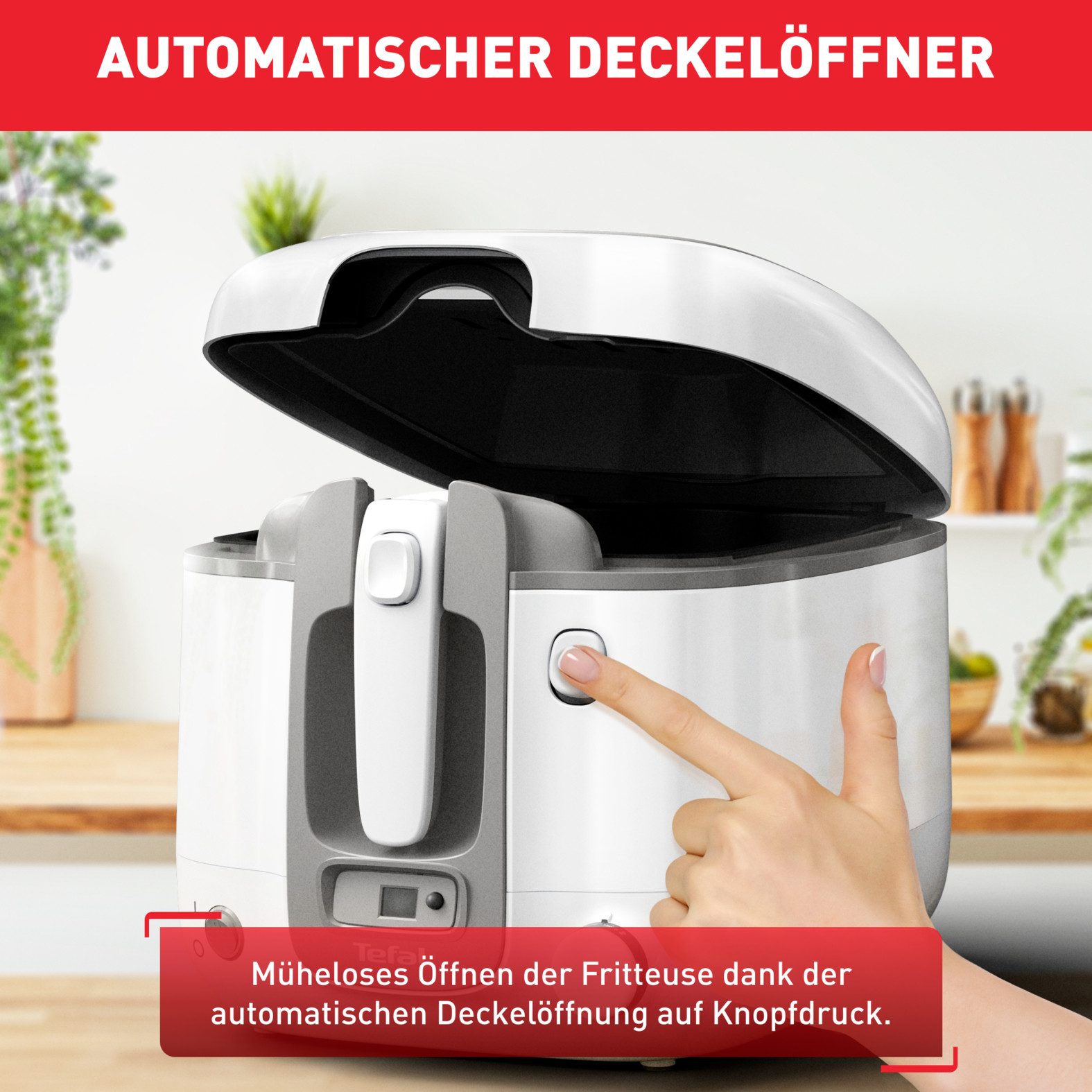 Tefal Friteuse FR3141 Super Uno grote capaciteit, timer