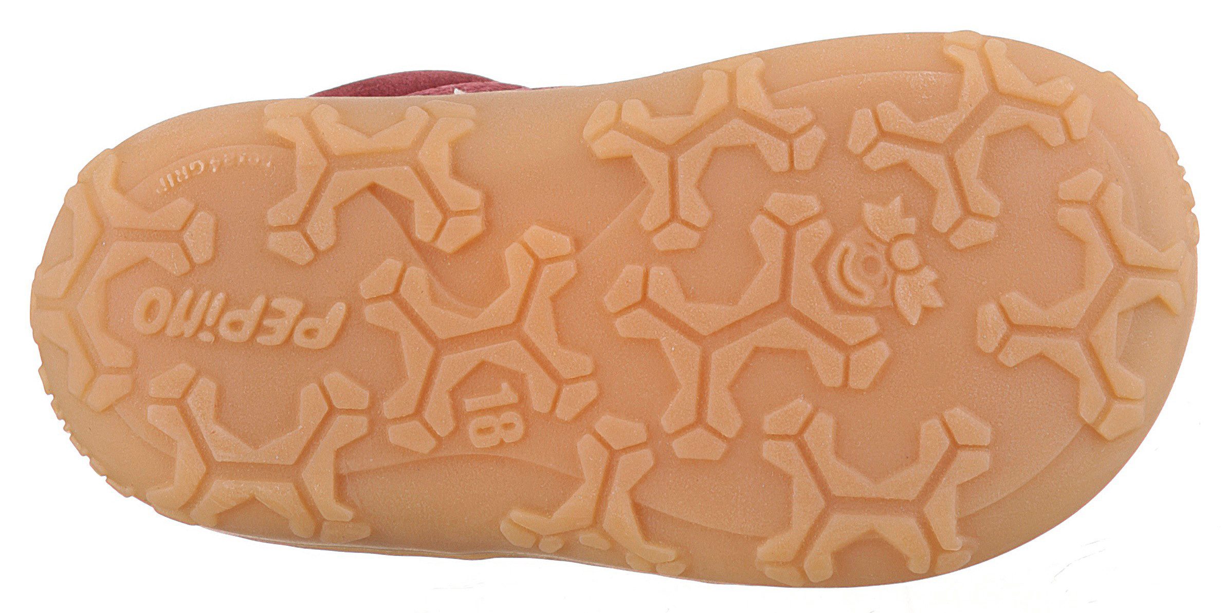 PEPINO by RICOSTA Babyschoentjes Cory 50 WMS: Midden Veterschoen met WMS-systeem, leer, maat sjabloon om te downloaden