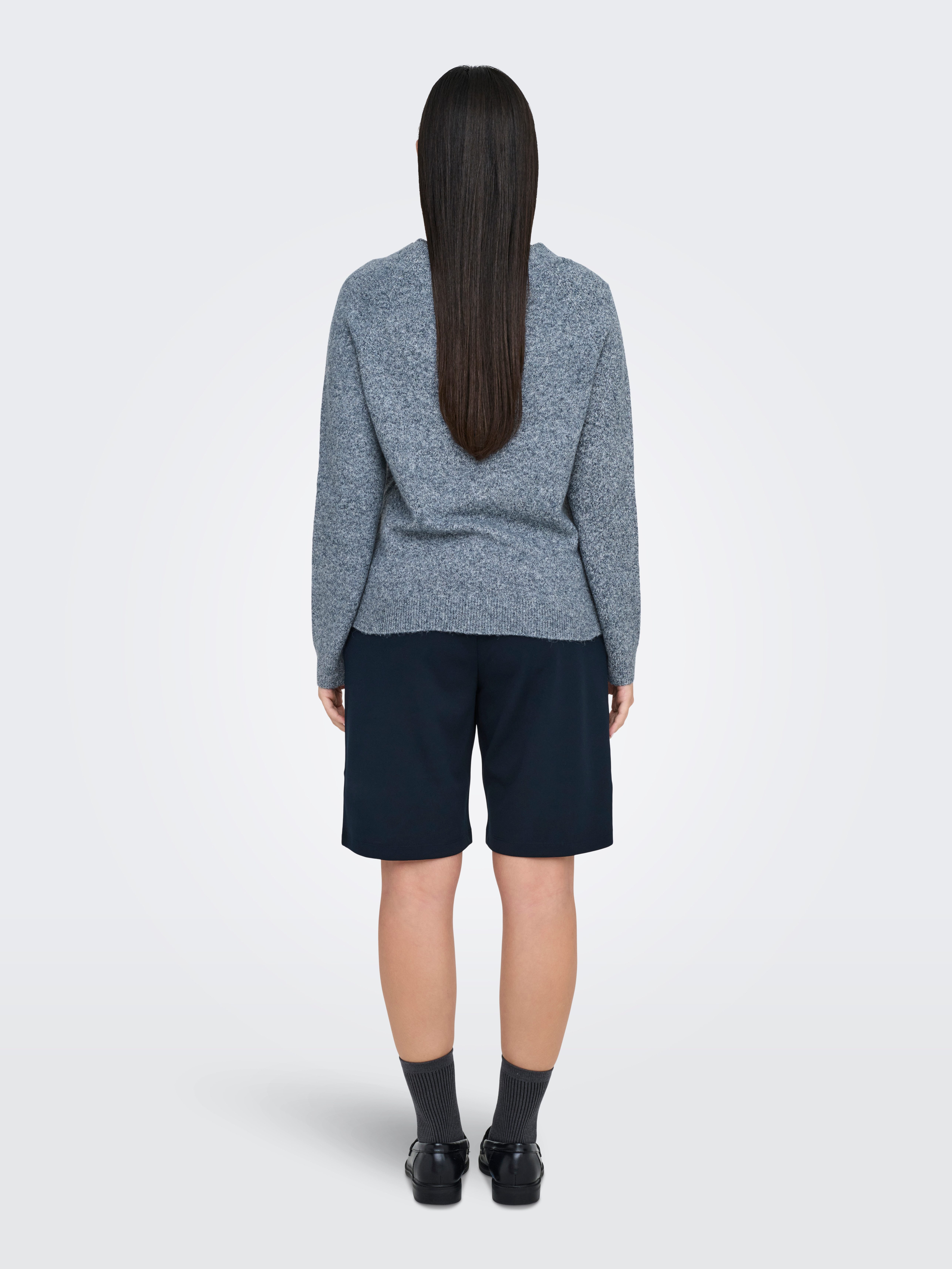 Only Trui met ronde hals ONLRICA LIFE L/S PULLOVER KNT NOOS