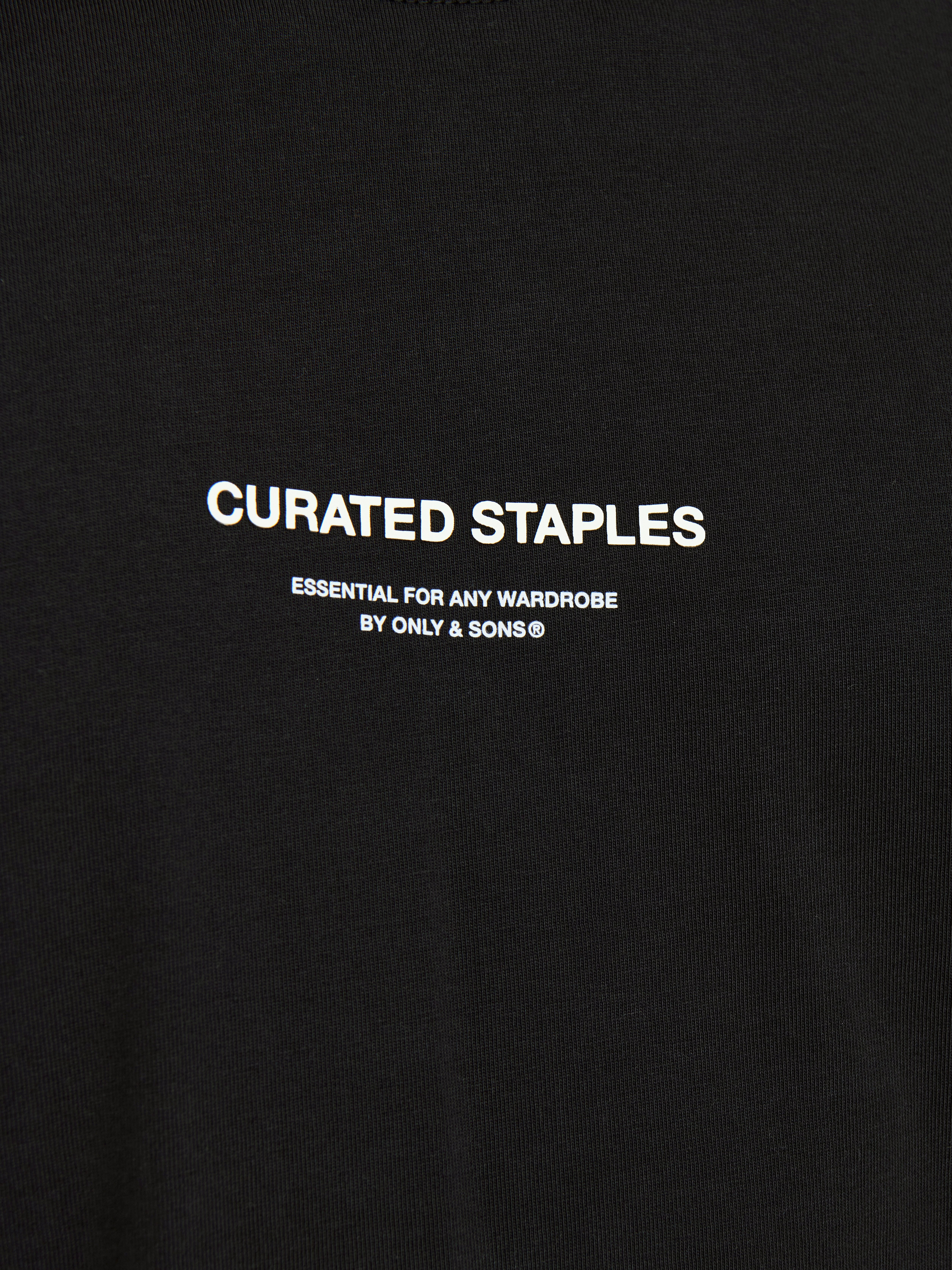 ONLY & SONS Shirt met ronde hals ONSCURATED RLX PRINT SS TEE