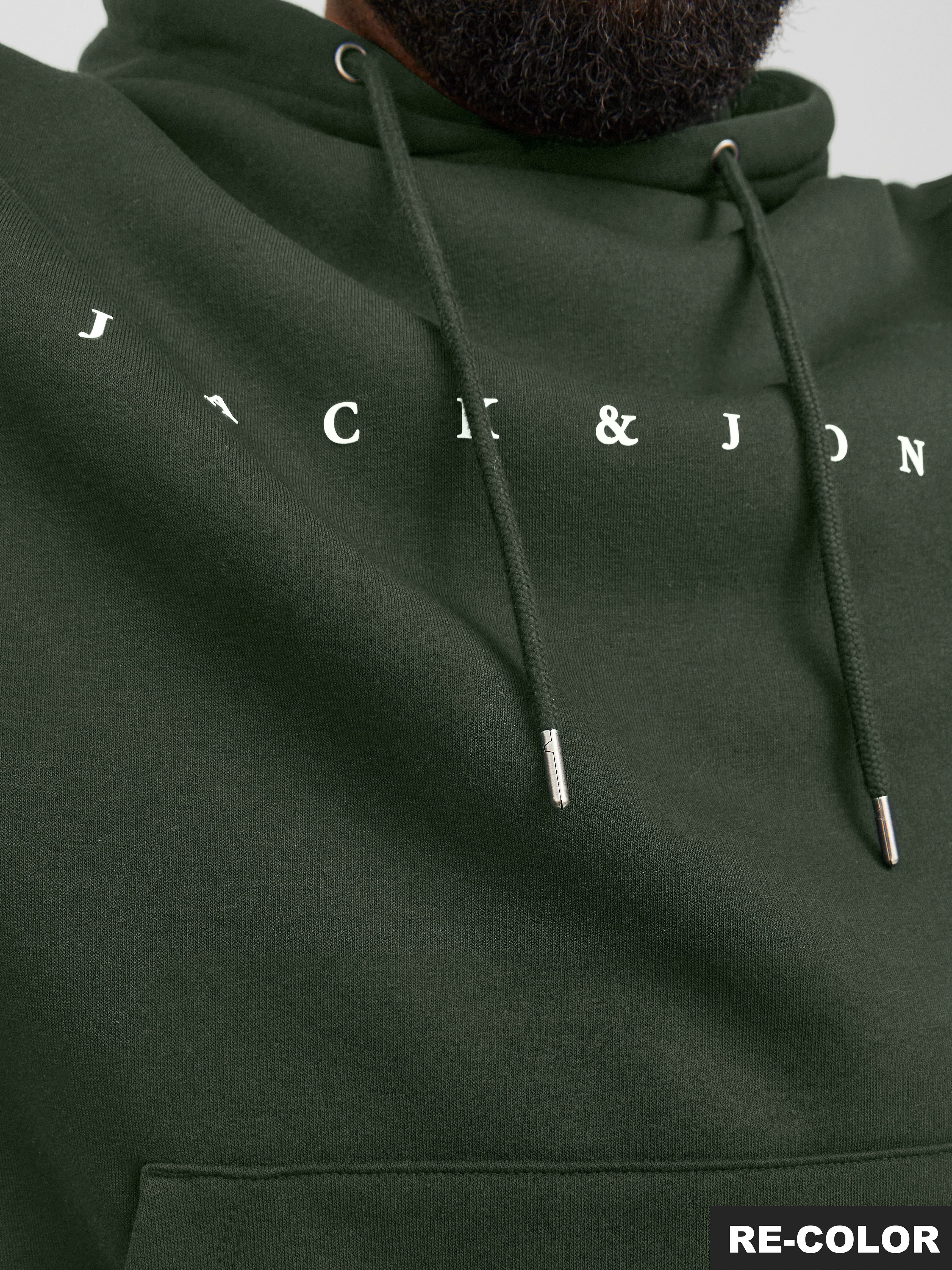 Jack & Jones PlusSize Hoodie JJESTAR JJ SWEAT HOOD NOOS PLS
