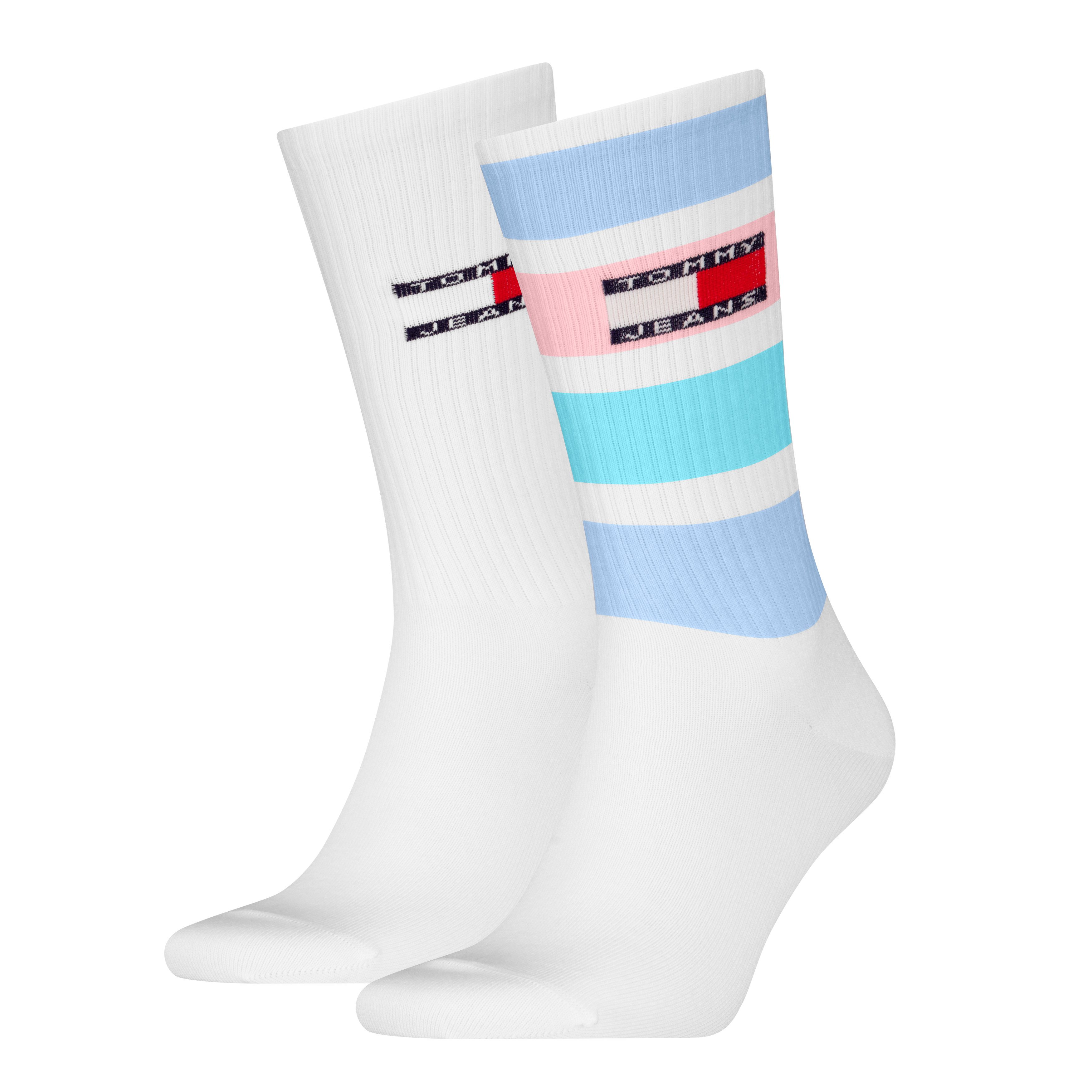 Tommy Hilfiger Sokken TH UNI TJ SOCK 2P FADED RUGBY (2 paar)
