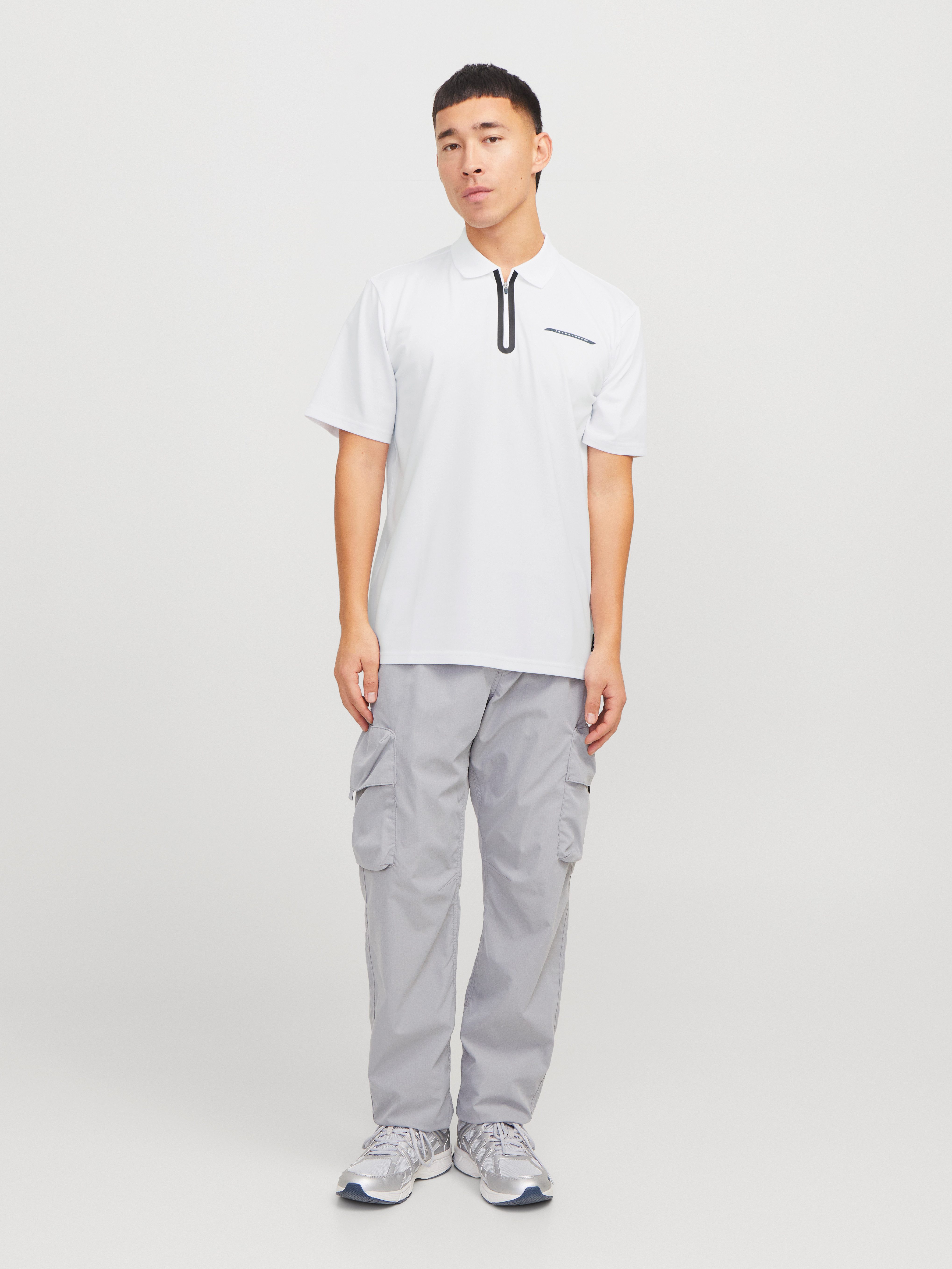 Jack & Jones Poloshirt JCOFUSION PIQUE POLO SS SN