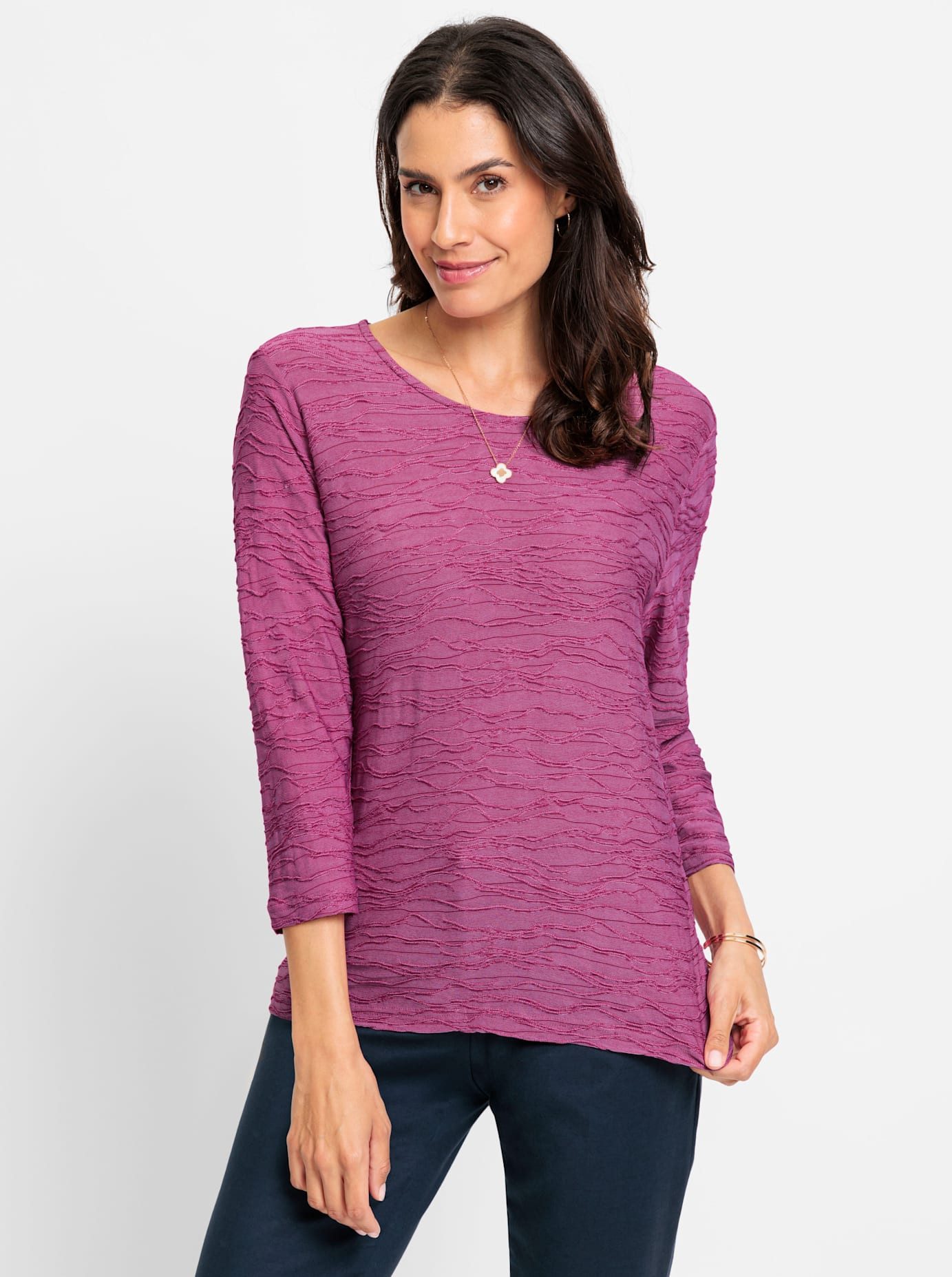 Classic Inspirationen Shirt met 3 4 mouwen Shirt met 3 4-mouwen (1-delig)