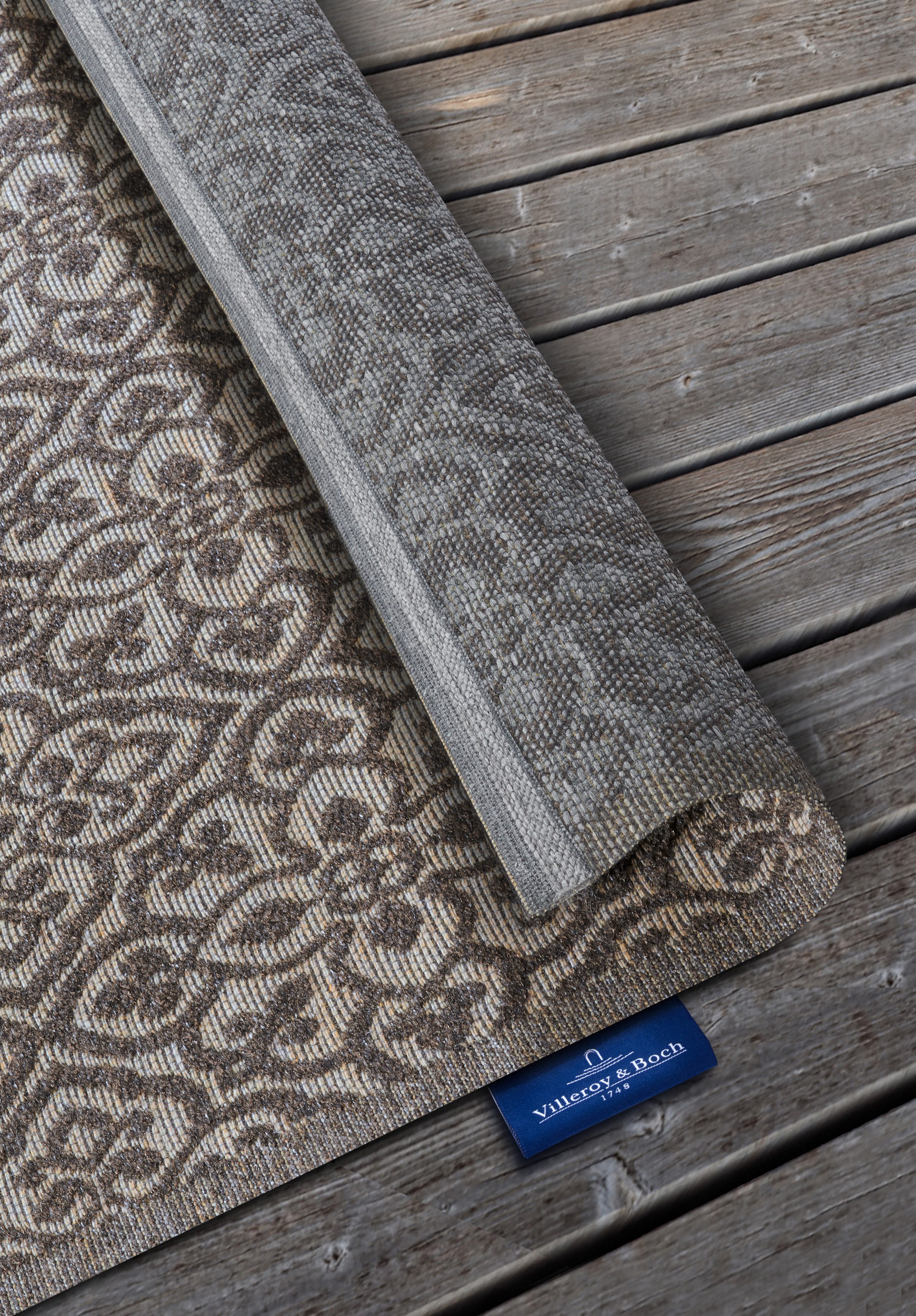 Villeroy & Boch Outdoorkleed Julie In-& Outdoor, Vlakweefsel, weerbestendig, Terras, Balkon, modern, Trend