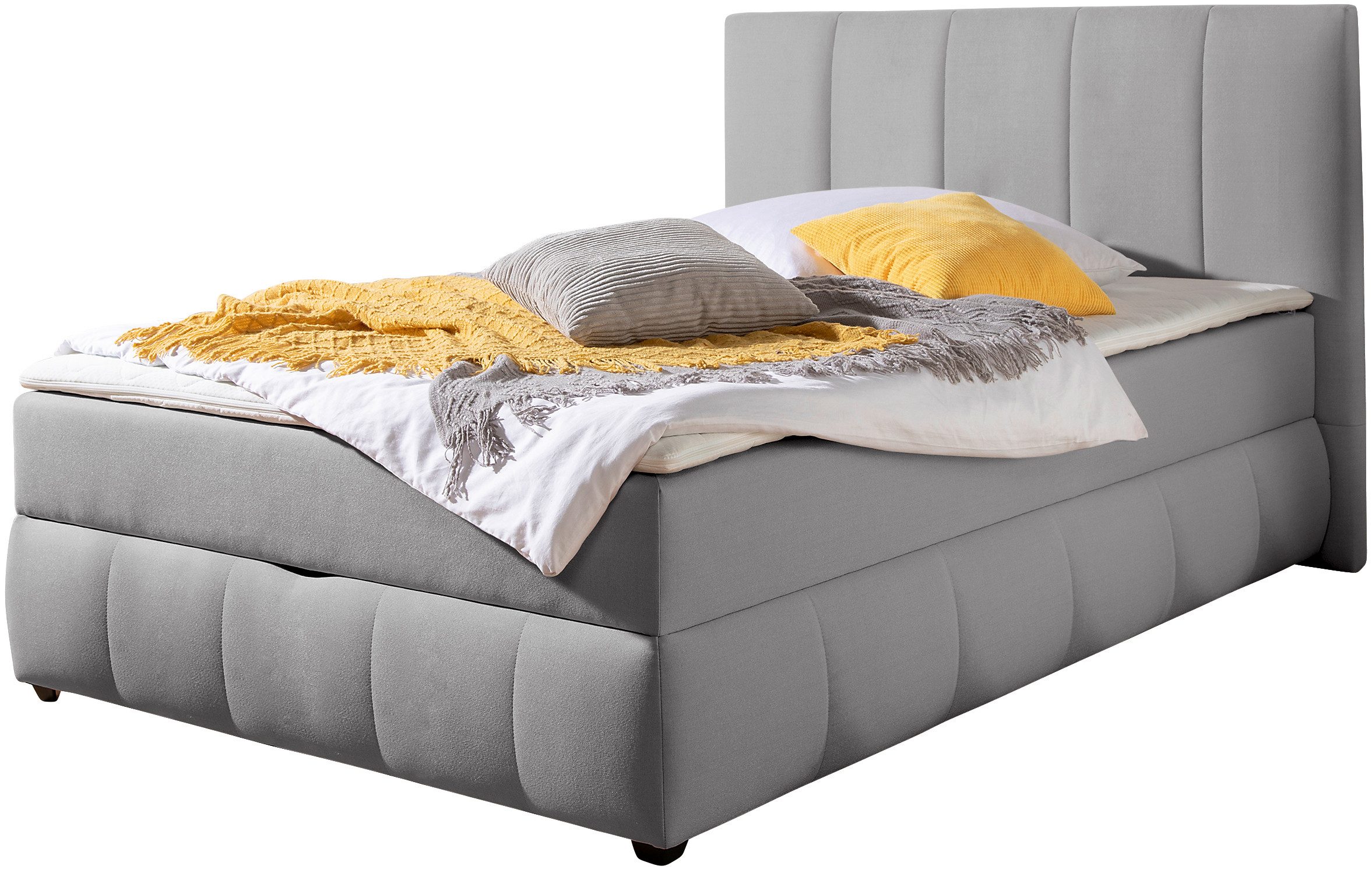 INOSIGN Boxspring Hartley Inclusief bedlade & topper, kiesbaar in H2, H3 of H4
