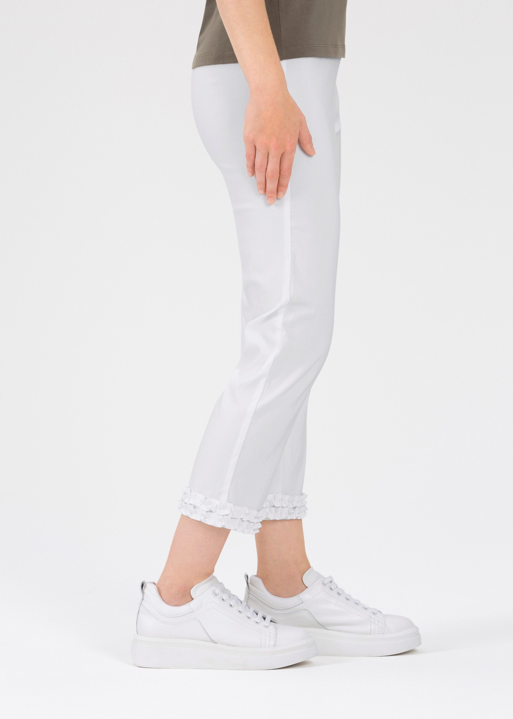 Stehmann 7/8 broek met ruches
