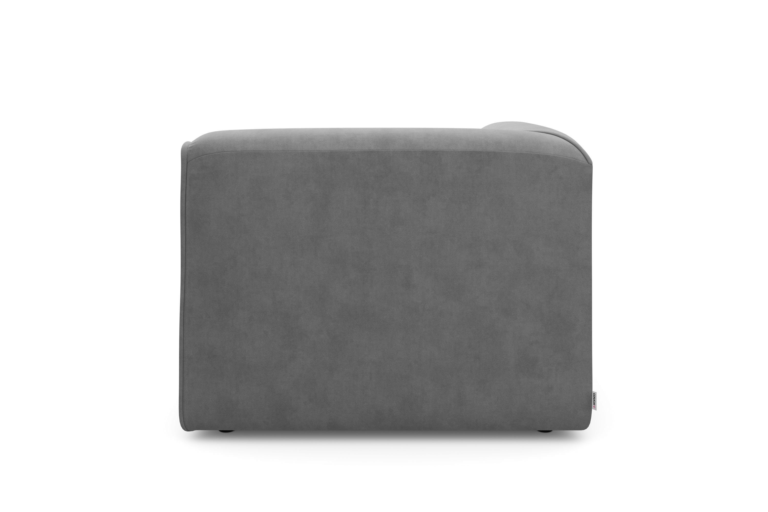 RAUM.ID Bank-hoekelement Merid, sofa-element, afmetingen B/D/H: 97/97/46 cm als module of apart te gebruiken, voor individuele samenstelling