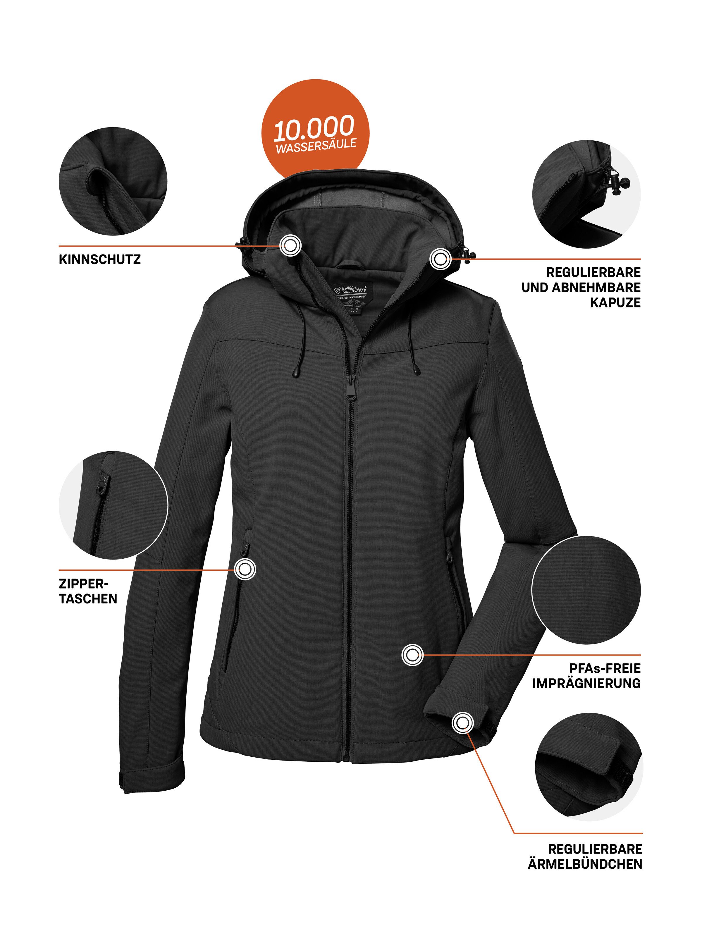 Killtec Softshell-jack Dames softshelljas