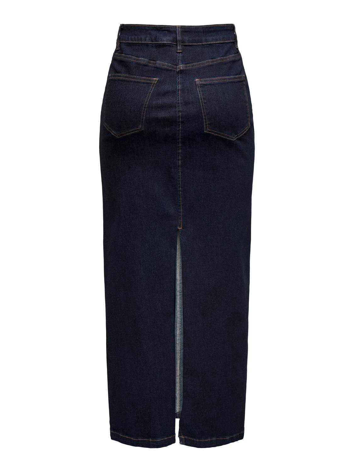 Only Jeans rok ONLWALO MW SLIT DNM MAXI SKIRT GUA