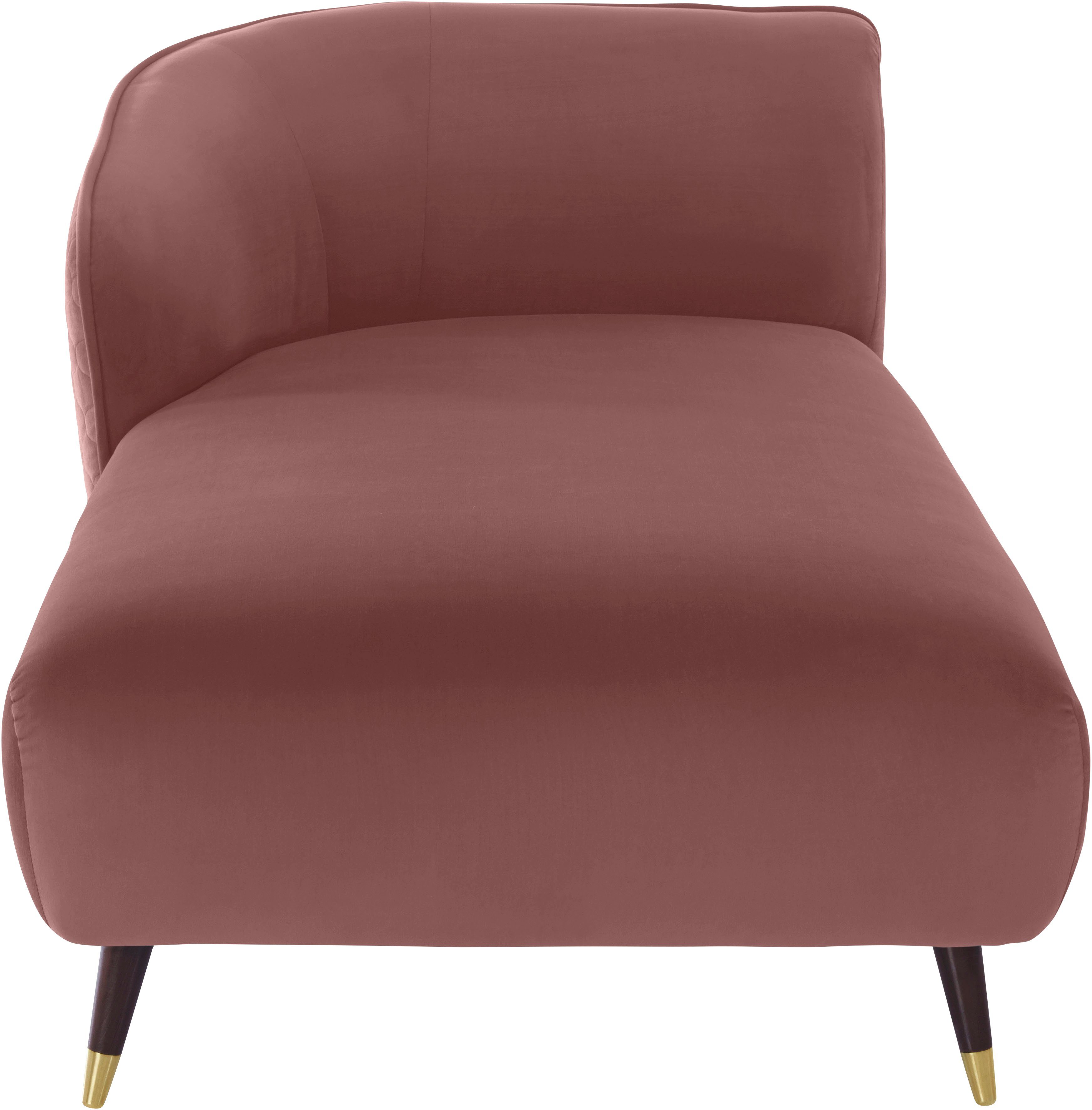 Guido Maria Kretschmer Home&Living Récamier Oradea met elegante stiksels op achterzijde van de rugleuning