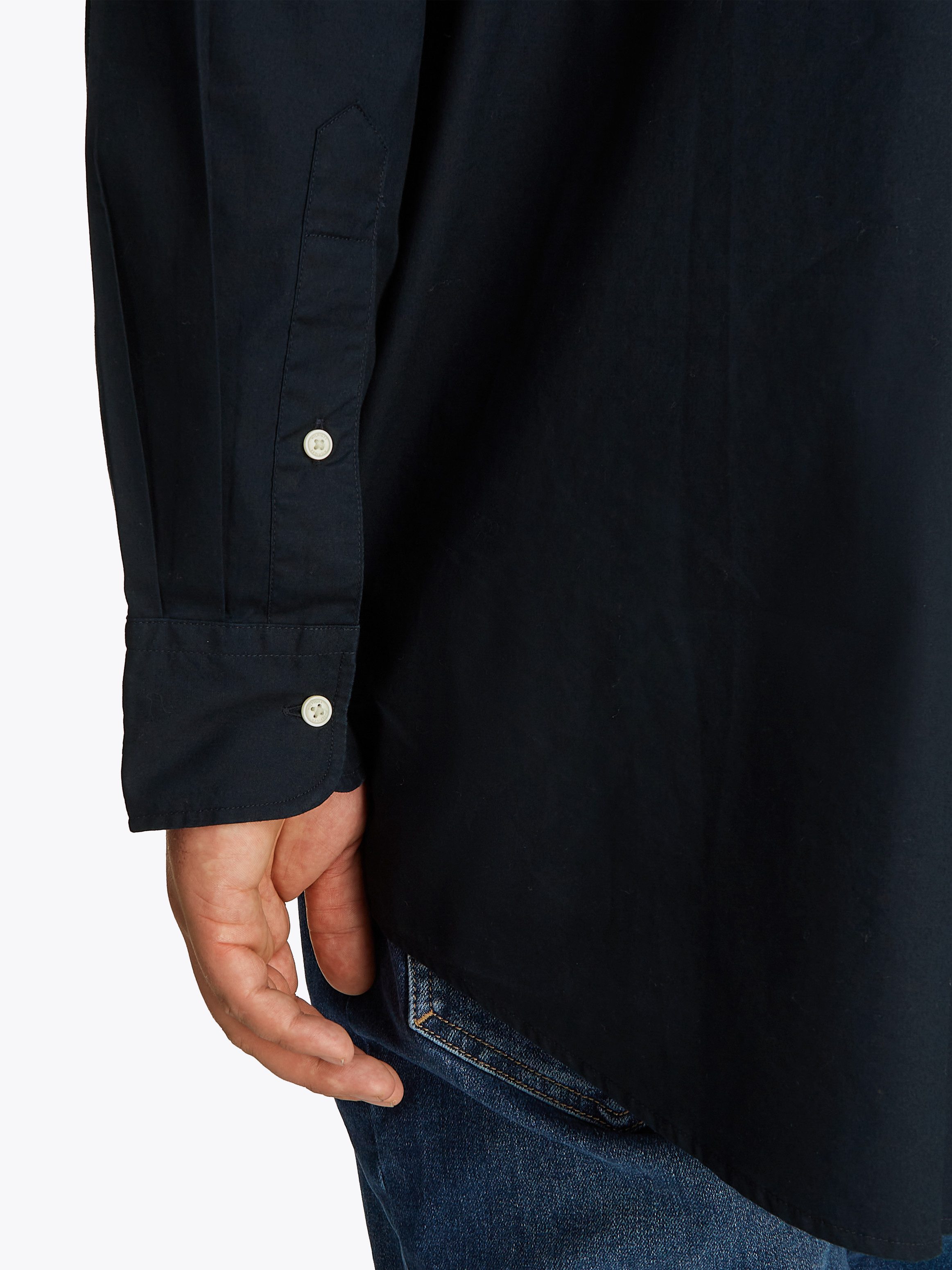 Tommy Hilfiger Overhemd met lange mouwen BT-FLEX POPLIN SOLID RF SHIRT-B