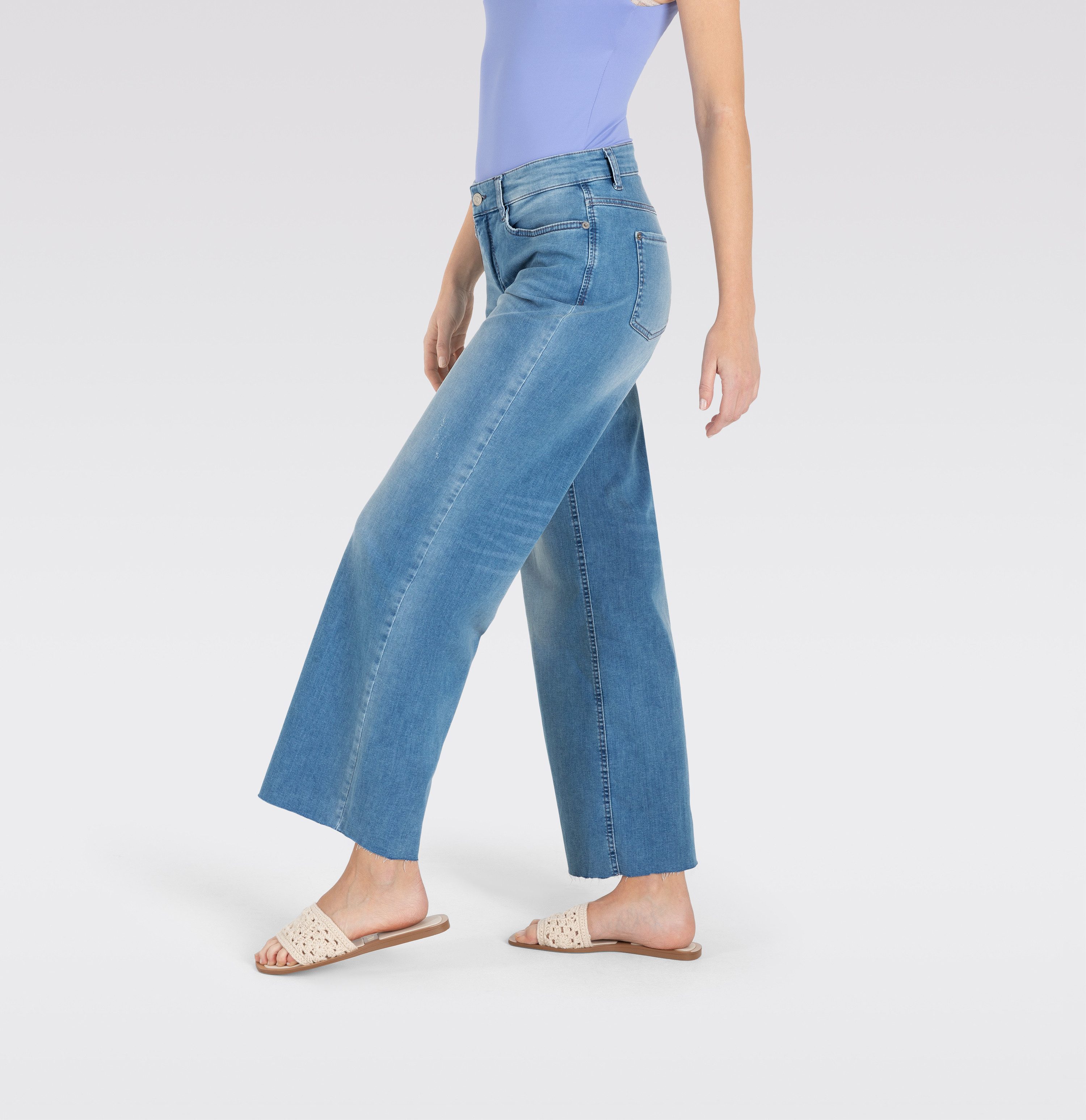 MAC Wijde jeans Wide in five-pocketsstijl