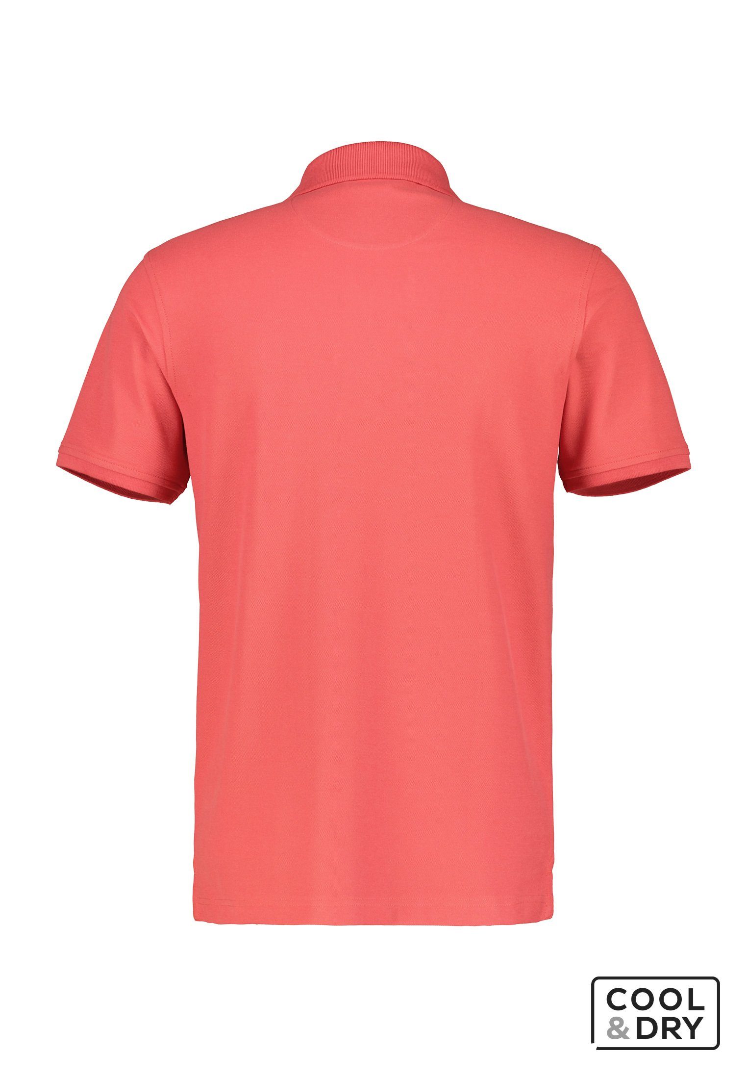 Lerros Poloshirt LERROS klassieke polostijl in *Cool & Dry* piquékwaliteit