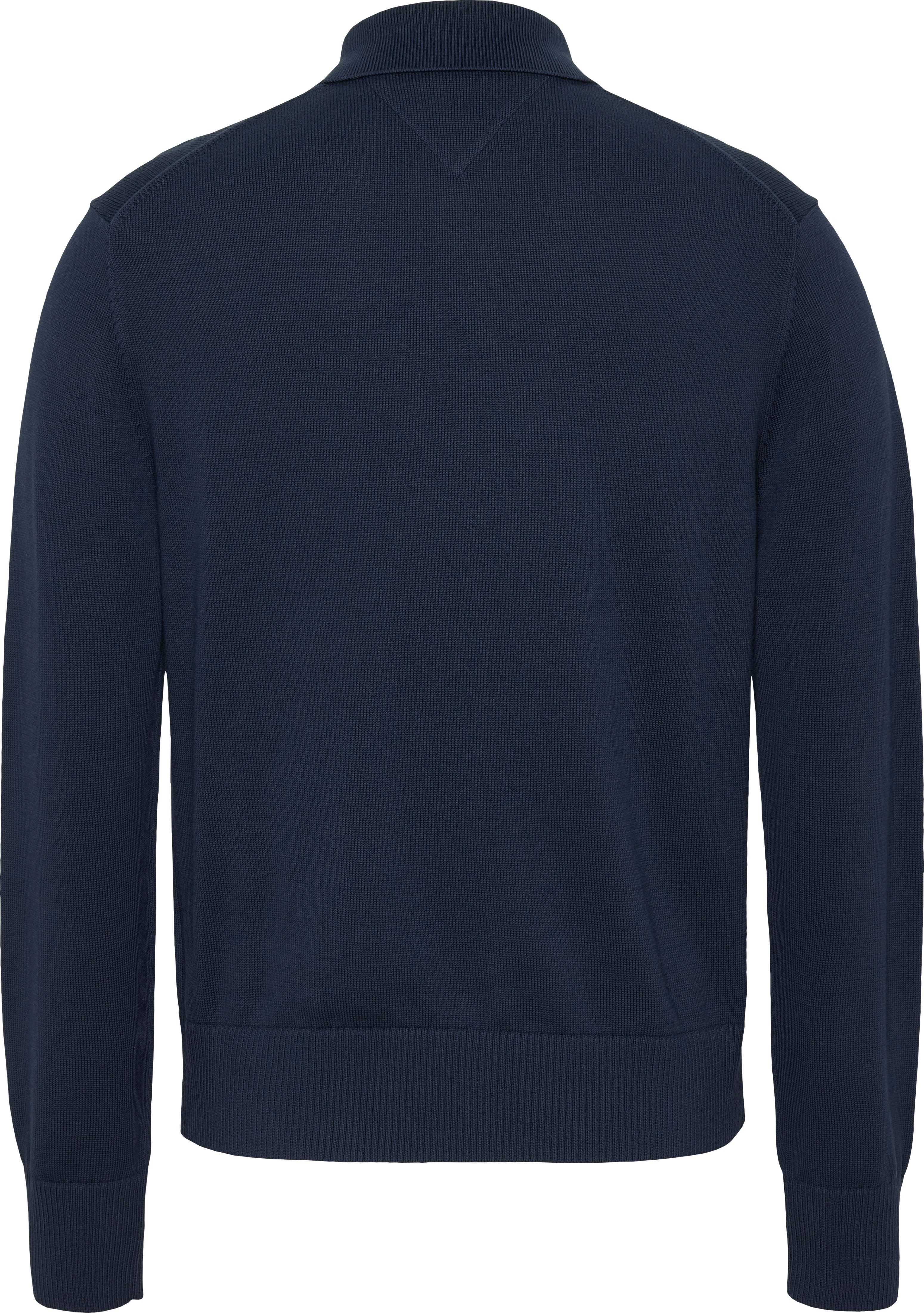 TOMMY JEANS Trui met polokraag TJM SLIM ESSENTIAL POLO SWEATER