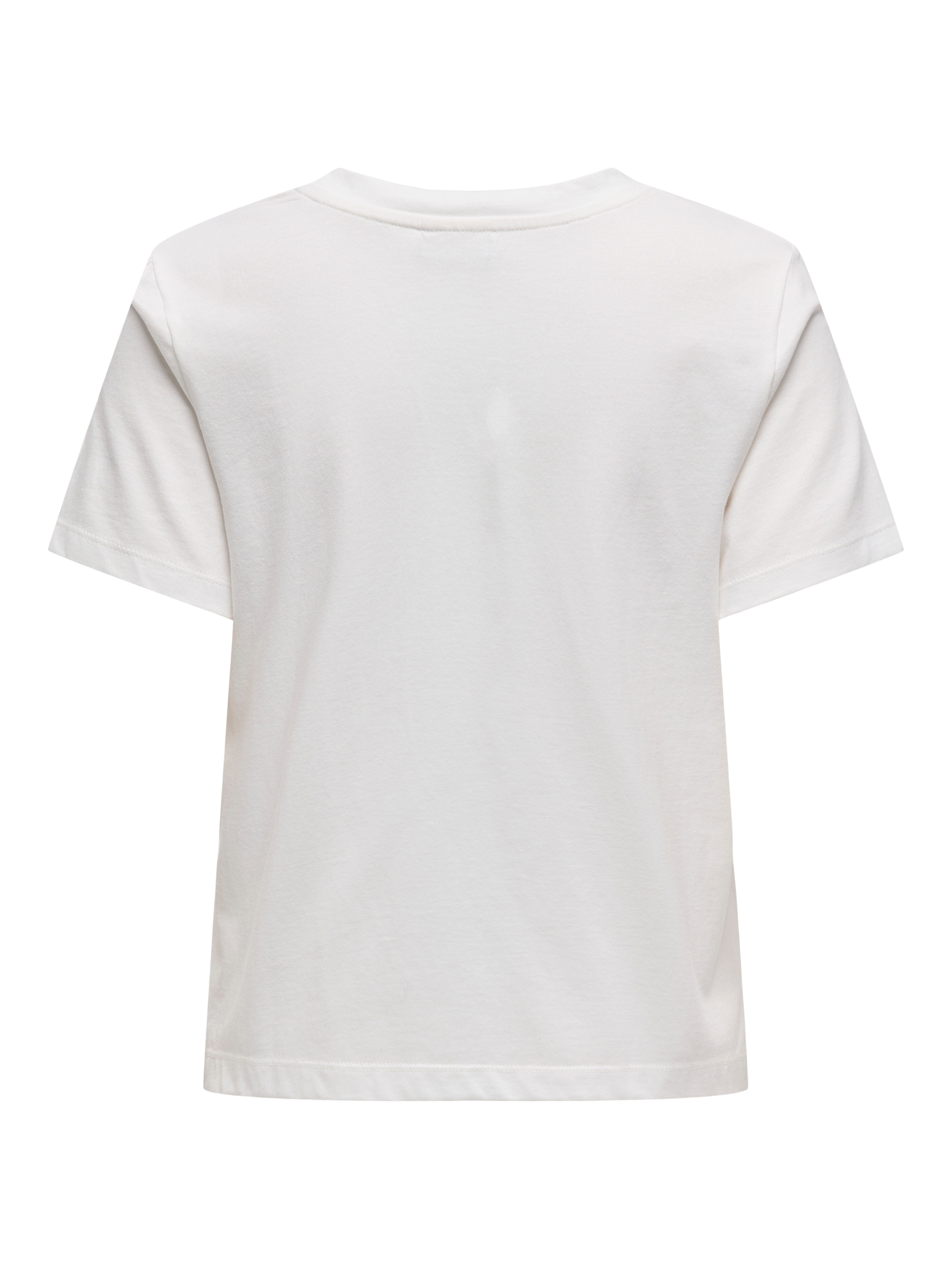JDY Shirt met korte mouwen JDYSELMA S/S CROCHET POCKET TOP JRS NOOS