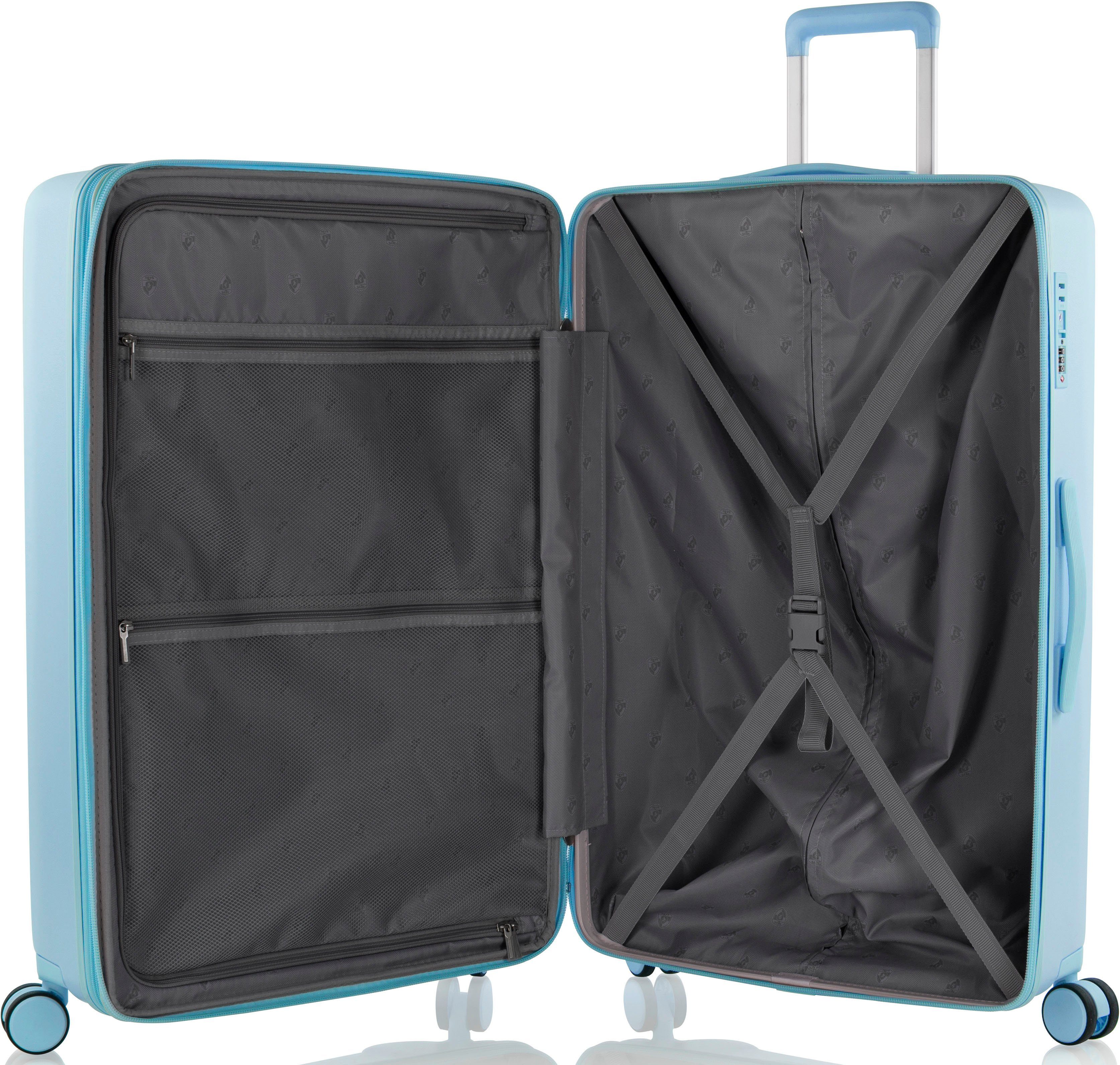 Heys Hardshell-trolley Pastel in verschillende kleuren en maten x Joachim Llambi handbagage-koffer TSA-slot volumevergroting