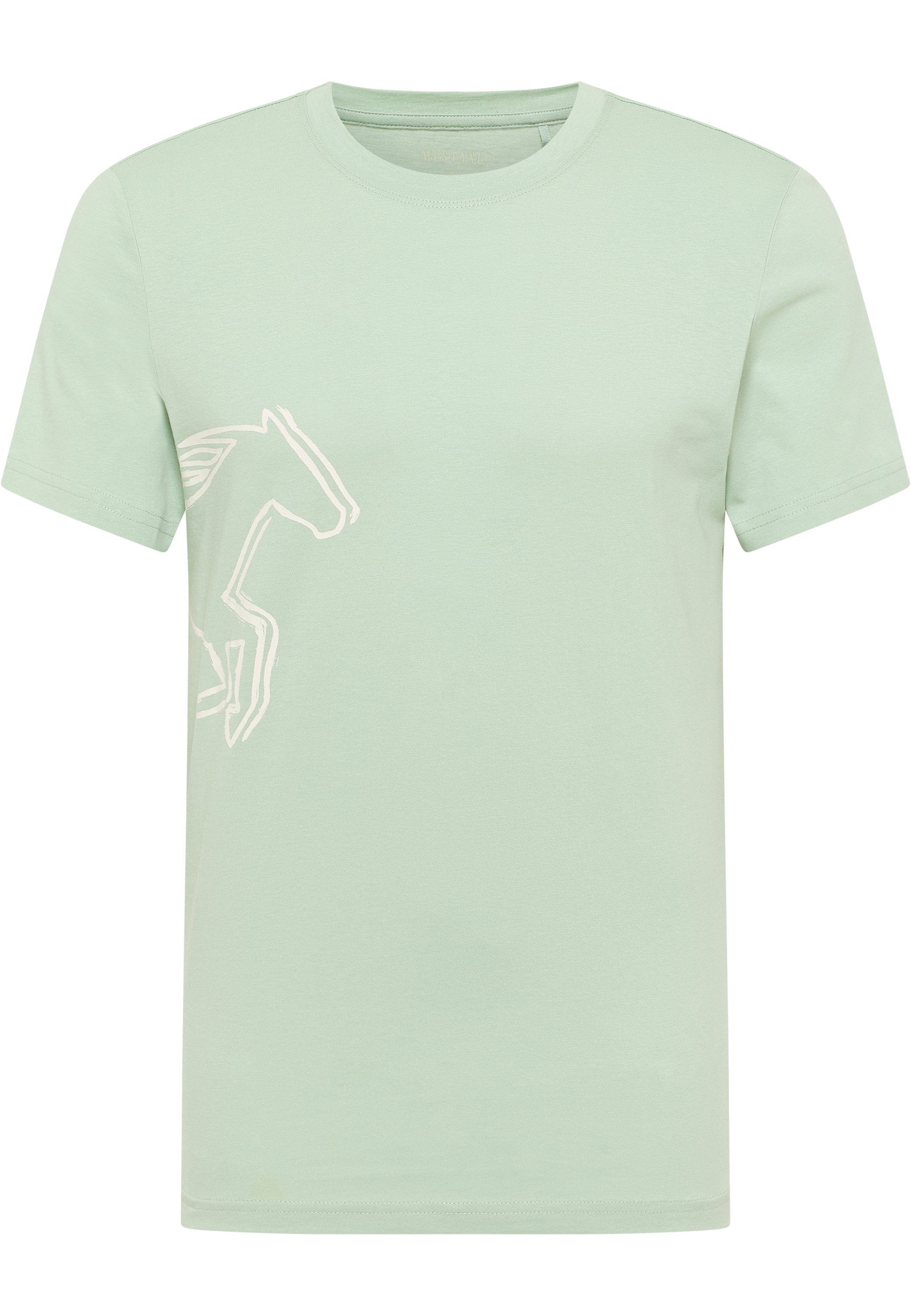MUSTANG Shirt met korte mouwen Heren stijl Austin