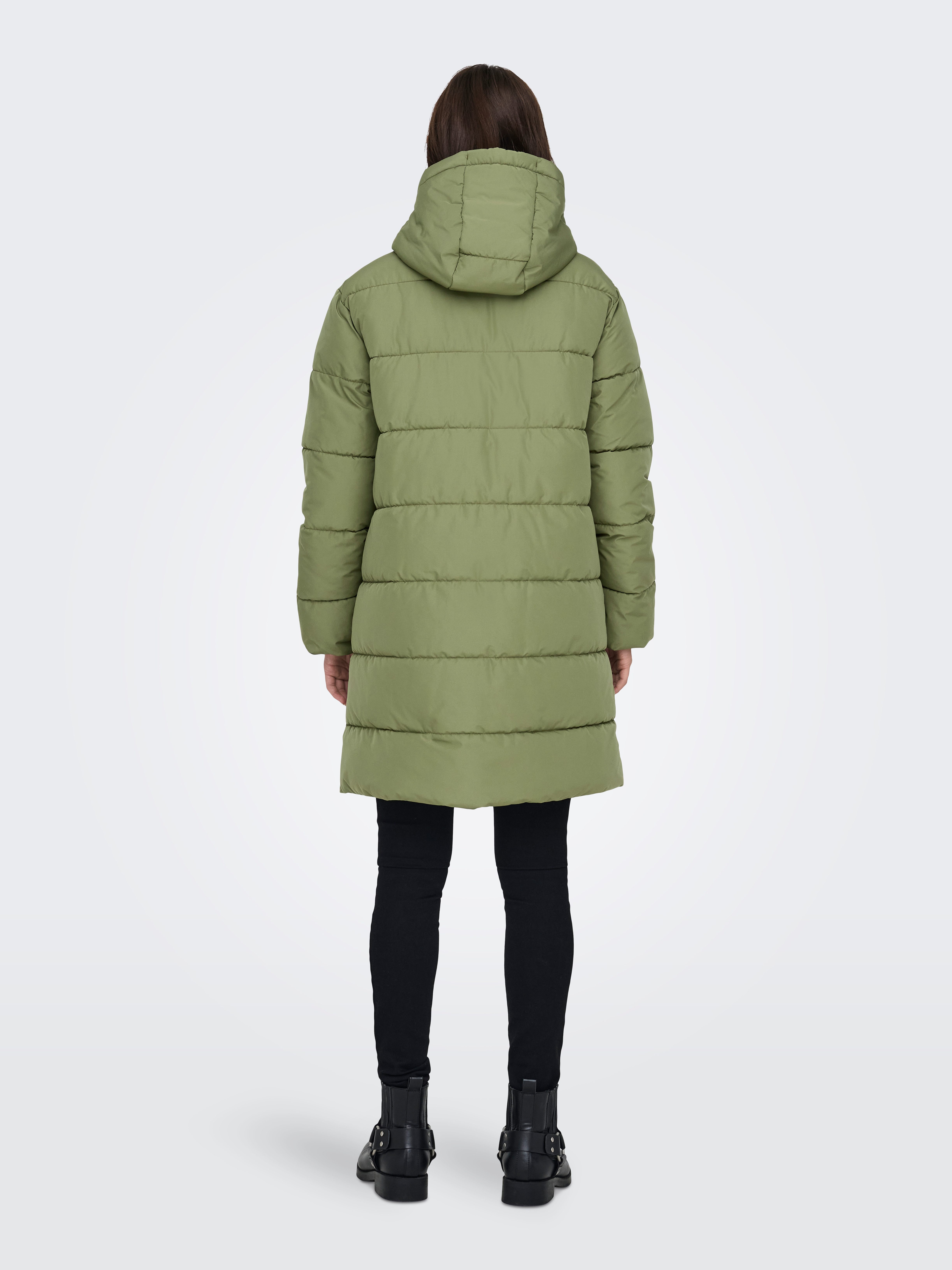 Only Gewatteerde jas ONLCLAIR PUFFER HOOD COAT OTW CC