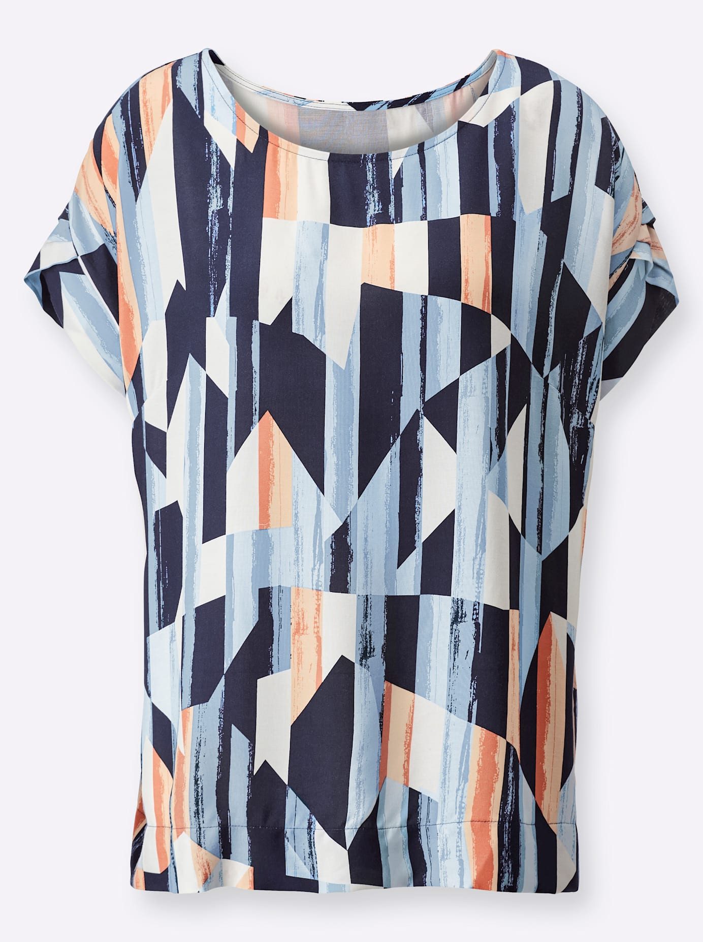 Creation L Blouse met korte mouwen