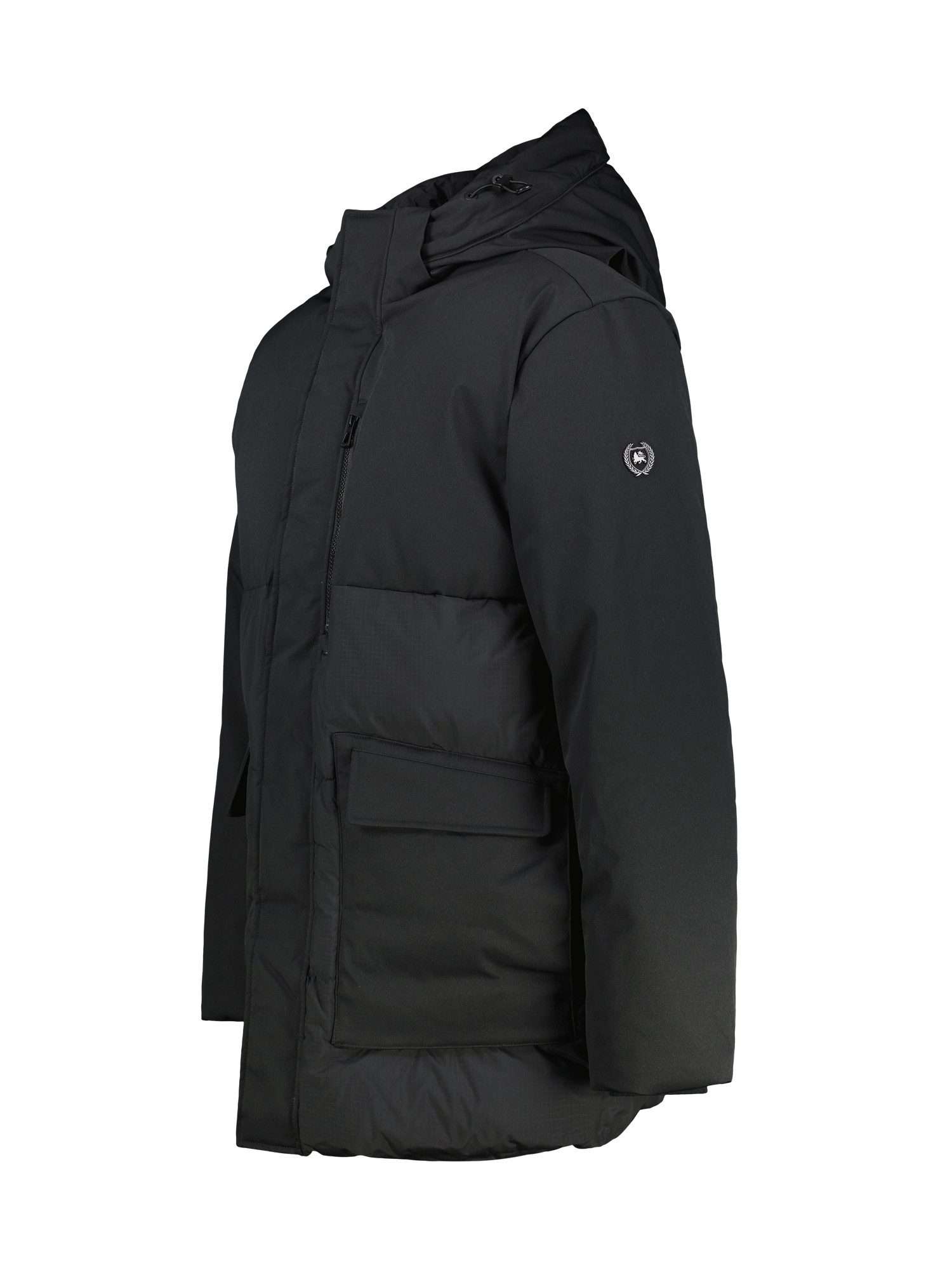 Lerros Parka LERROS functionele parka in shell-materiaalmix, dik gevoerd