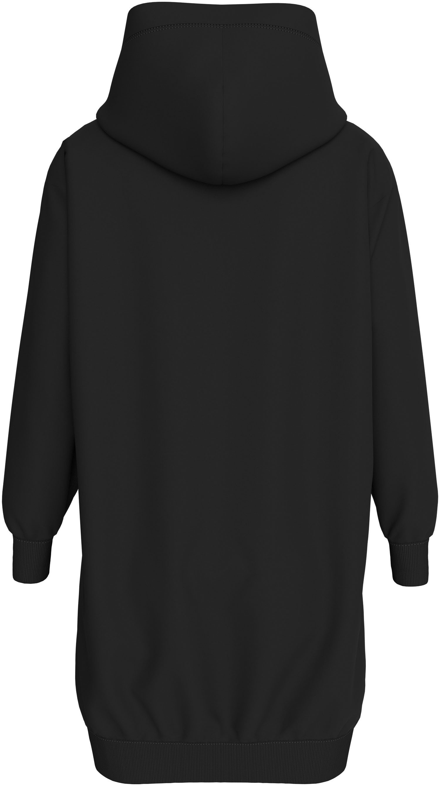 Calvin Klein Sweatjurk CHENILLE MONOLOGO HOODIE DRESS