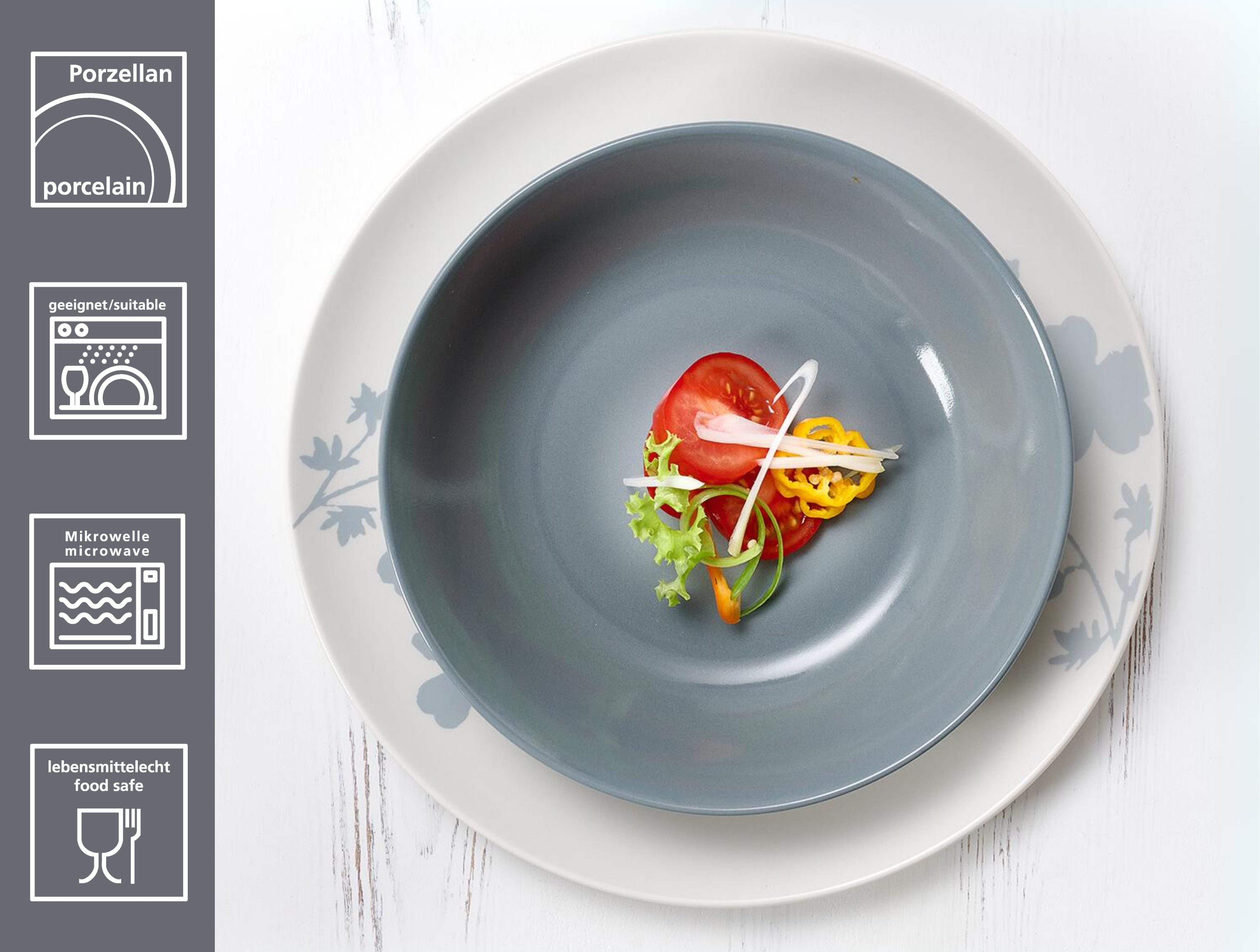 Ritzenhoff & Breker Eetservies Ida Landhuis/Scandi-stijl (set, 12-delig)