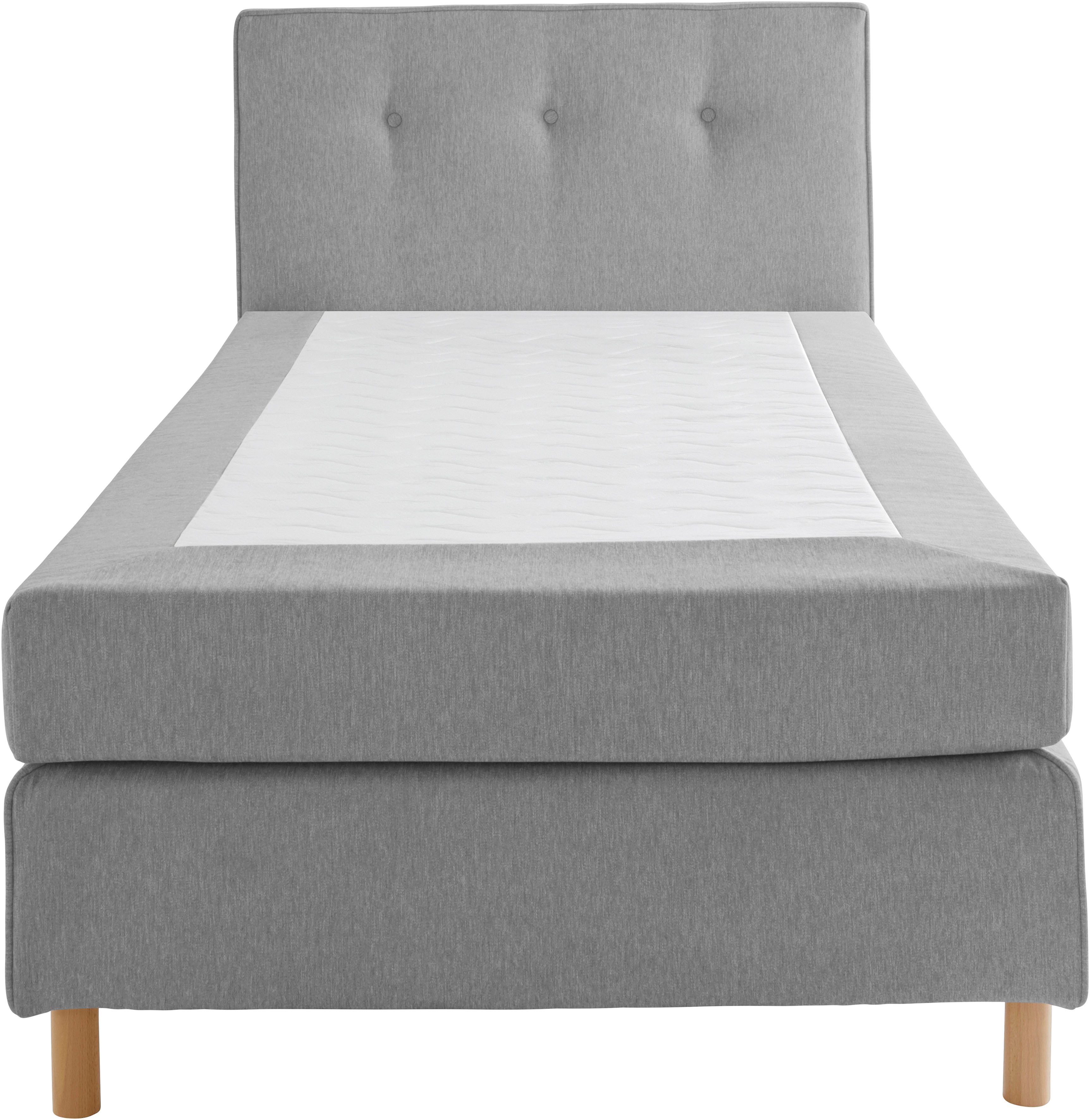 Home affaire Boxspring Heimatblick 100x200cm naar wens uitbreidbaar naar dubbel- en familiebest