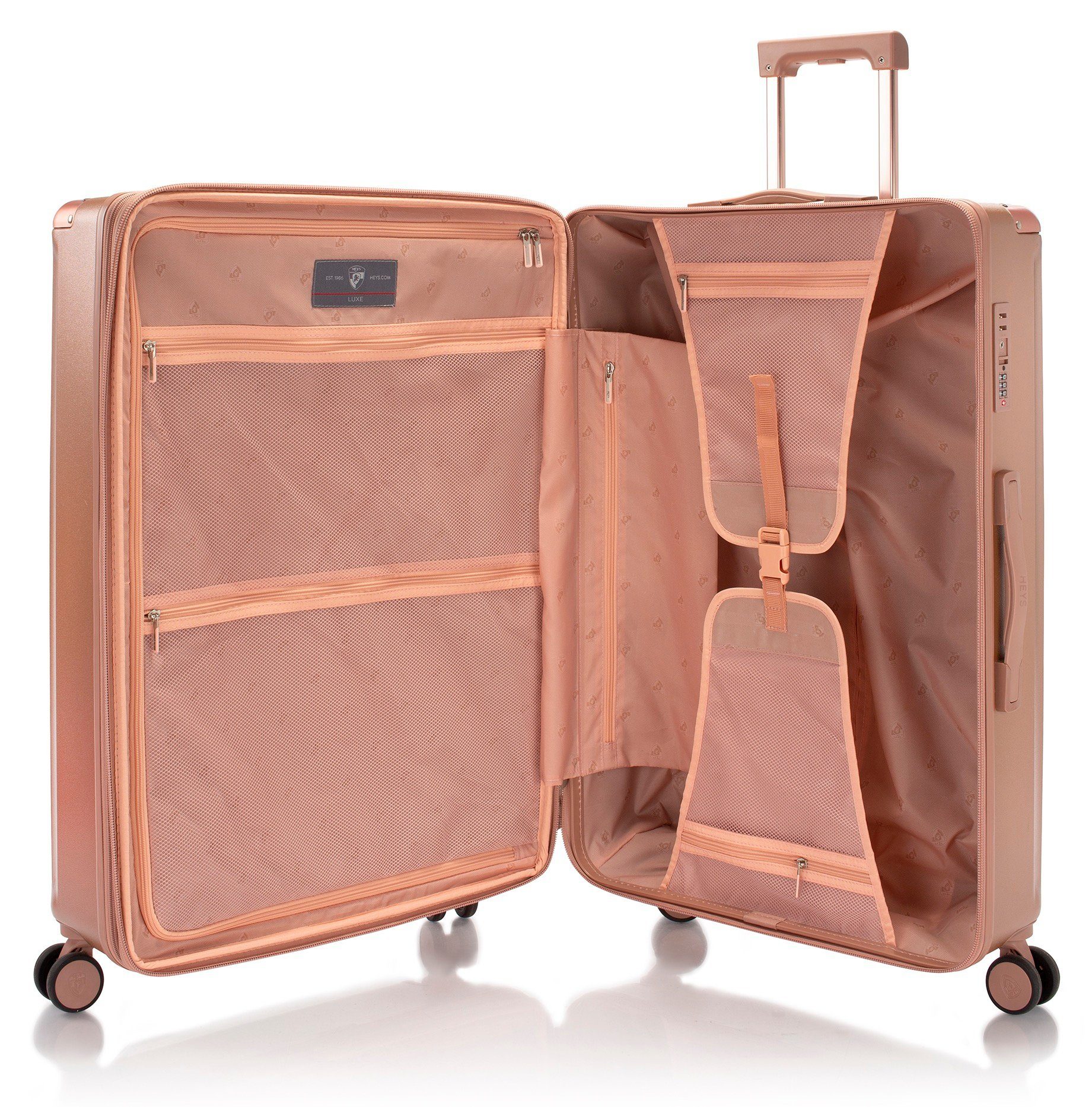 Heys Hardshell-trolley Luxe, in verschillende kleuren en maten Heys x Joachim Llambi harde koffer volumevergroting