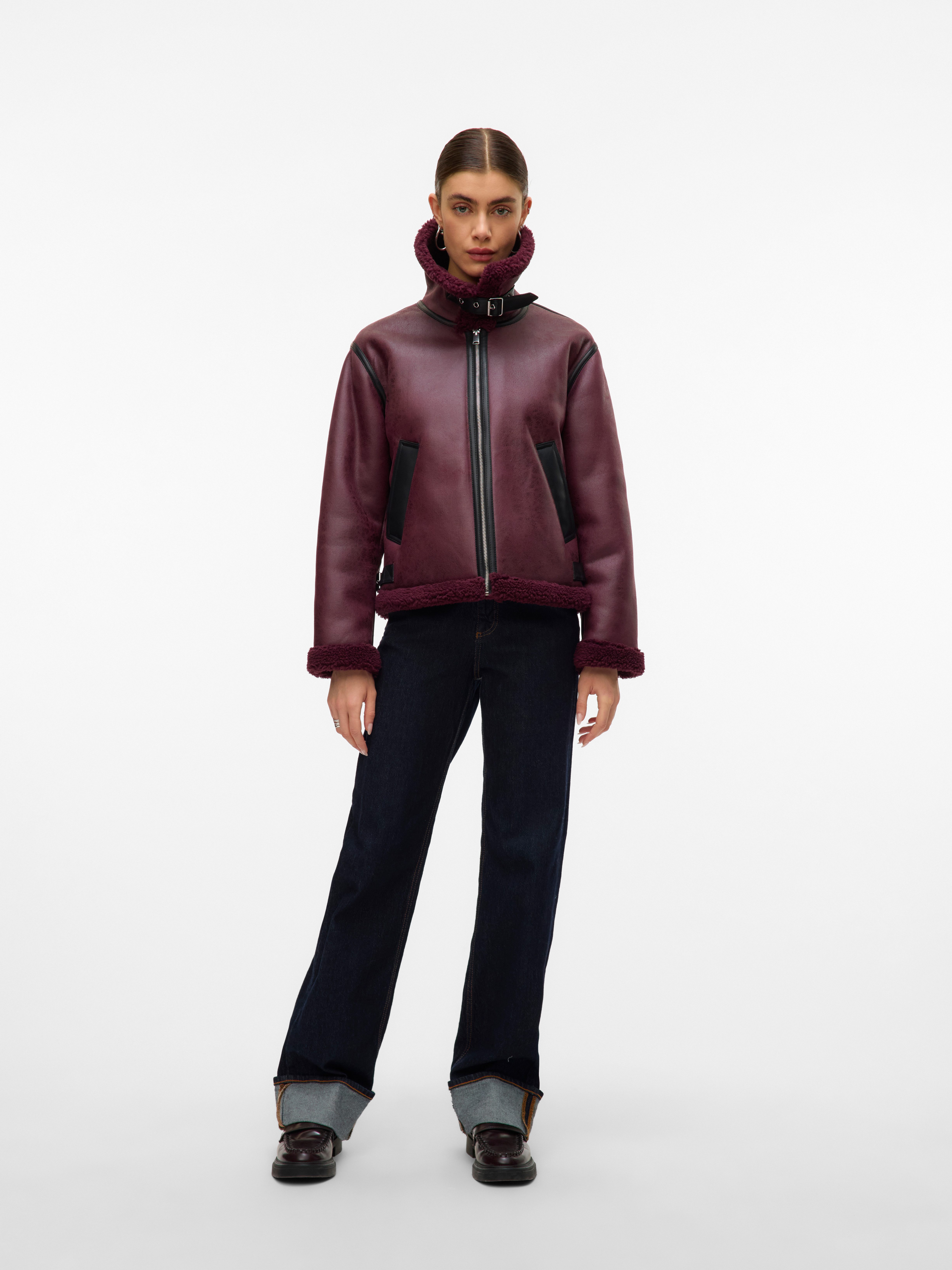 Vero Moda Kort jack VMVIRGINIA SHORT JACKET BOO