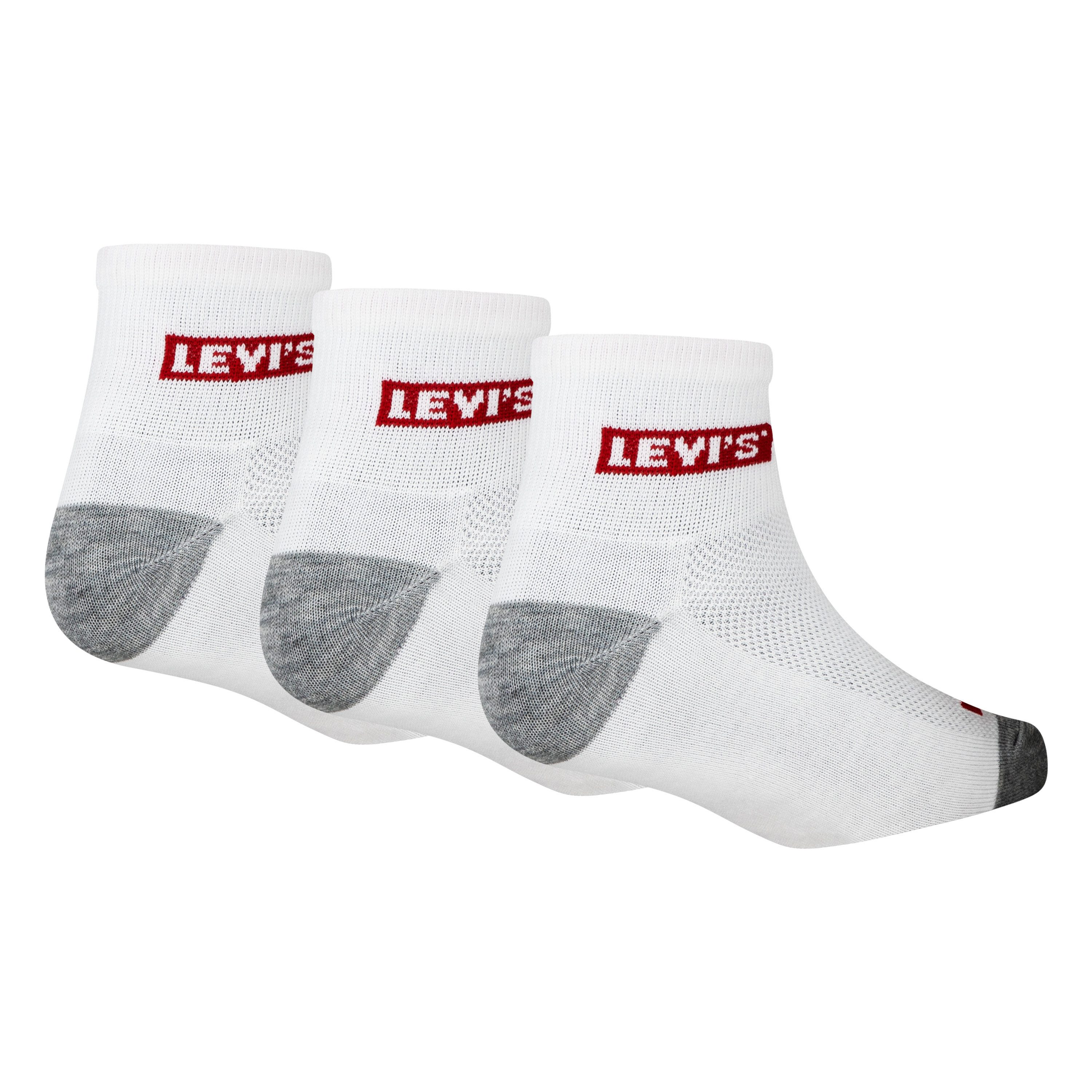 Levi's Kidswear Korte sokken LHN BOX TAB LOW CUT 6PK MarkeL (set, 6 paar)