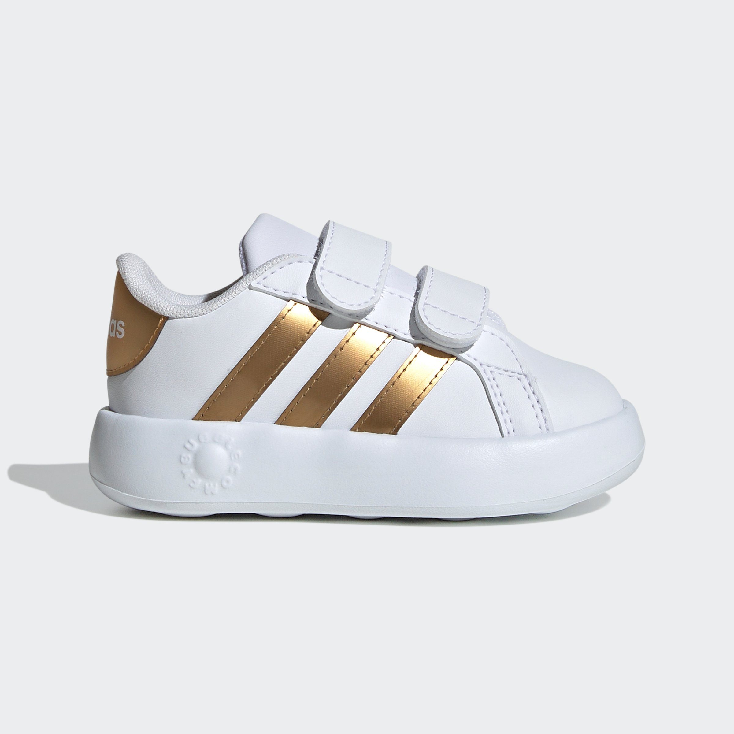 adidas Sportswear Klittenbandschoenen GRAND COURT 2.0 KIDS Design geïnspireerd op de adidas Superstar, voor kinderen
