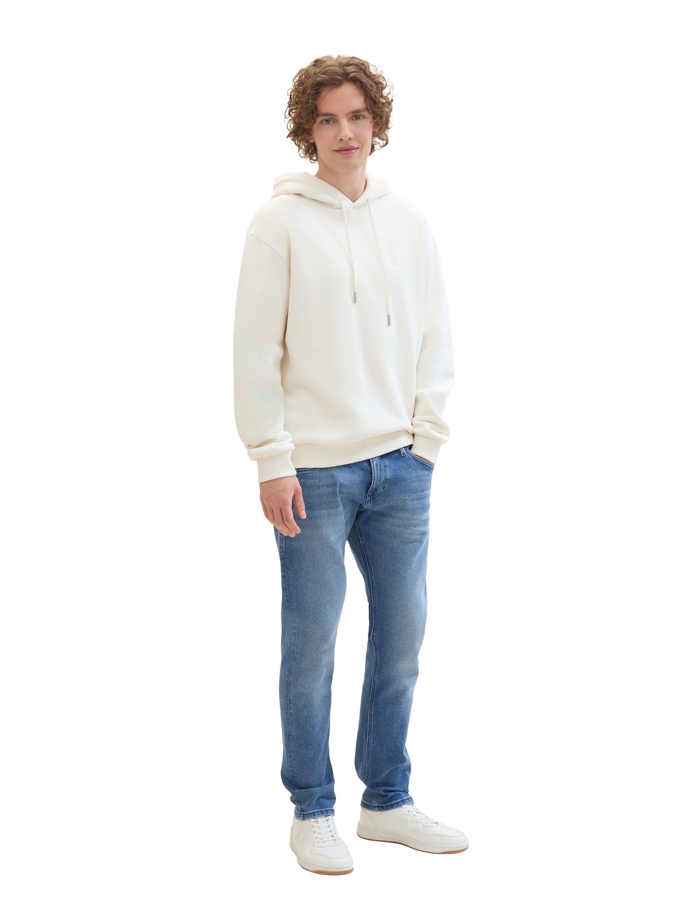 Tom Tailor Denim Slim fit jeans PIERS in five-pocketsstijl
