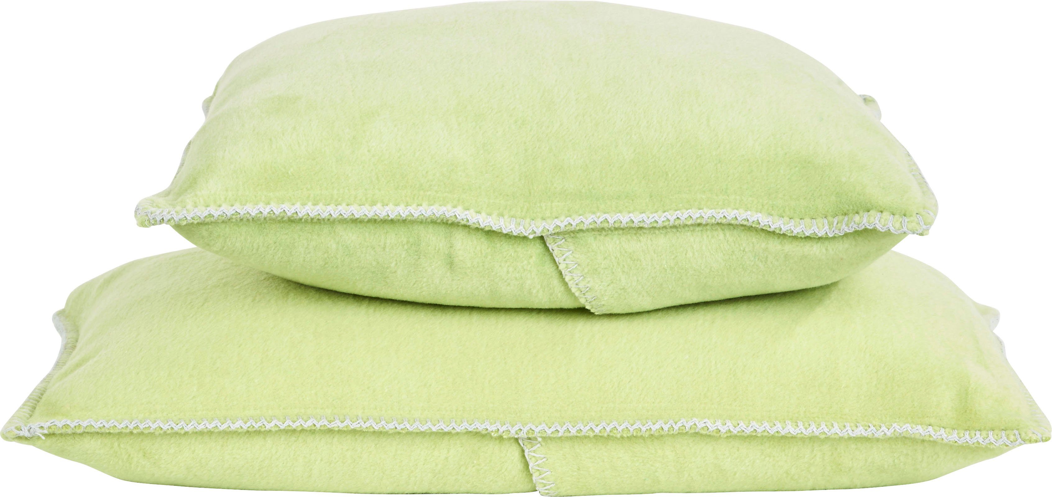 done.® Sierkussen COZY unikleur, hotelsluiting, kussenovertrek zonder vulling(1 stuk)