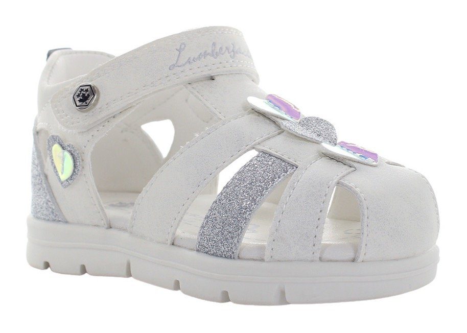 LUMBERJACK Sandalen , zomerschoen, klittenbandschoen, sandaal, met hartdetails