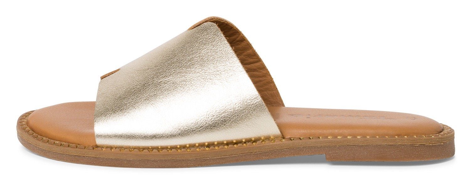 Tamaris Slippers zomerschoen, slippers met brede bandage