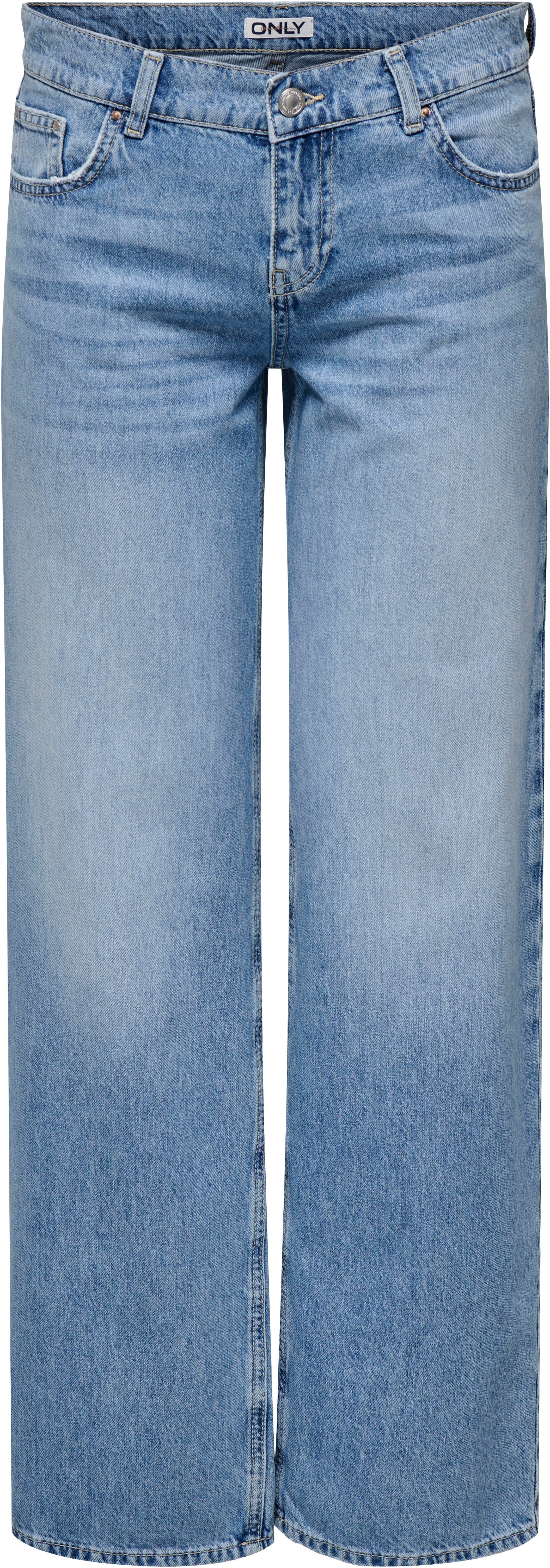Only Low Rise-jeans ONLBRENDA LOW WIDE DNM CRO158 NOOS