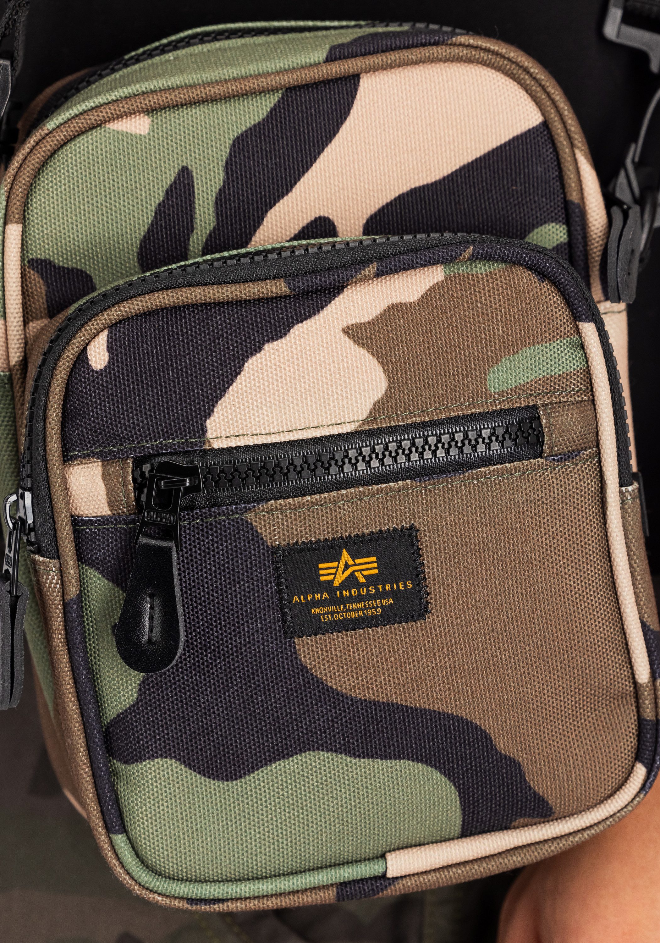 Alpha Industries Rugzak Alpha Industries Accessoires - Bags Label Messenger Bag Small