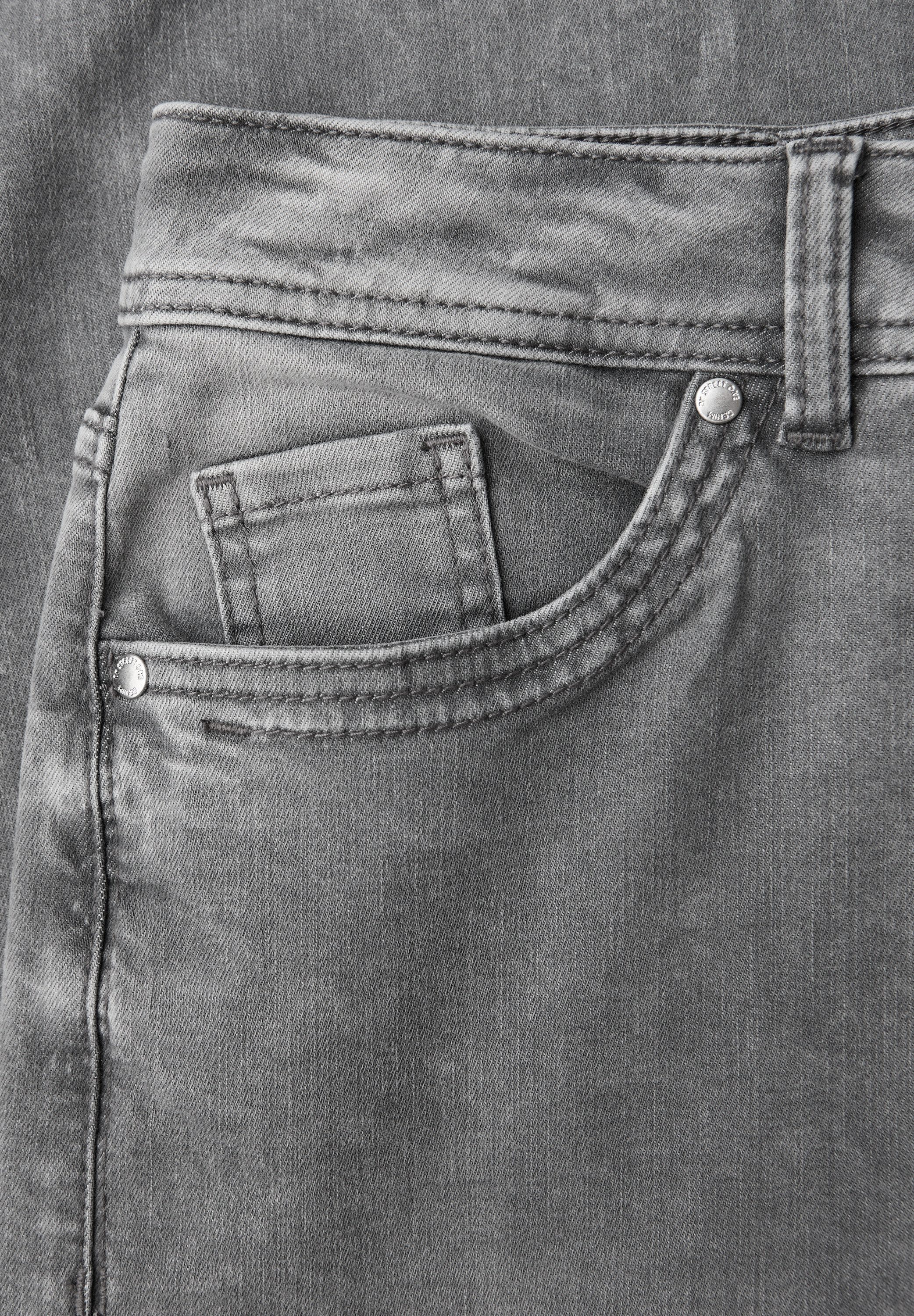 STREET ONE Wijde jeans in five-pocketsstijl