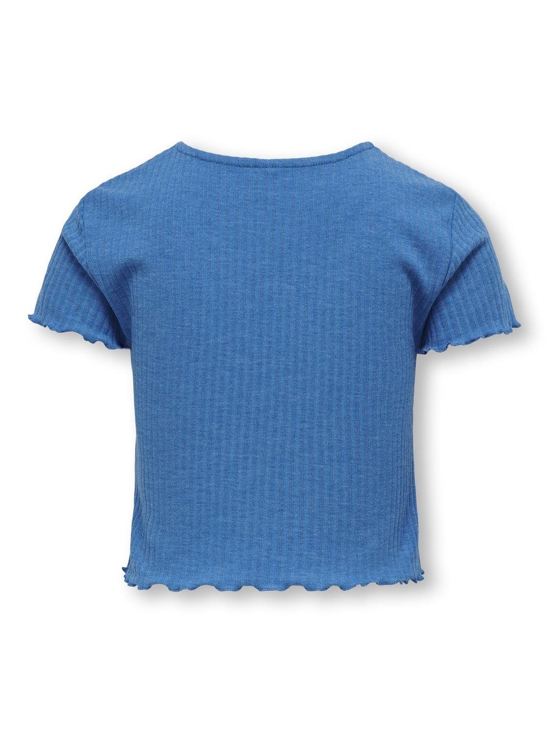 KIDS ONLY Shirt met korte mouwen KOGNELLA S S O-NECK TOP NOOS JRS